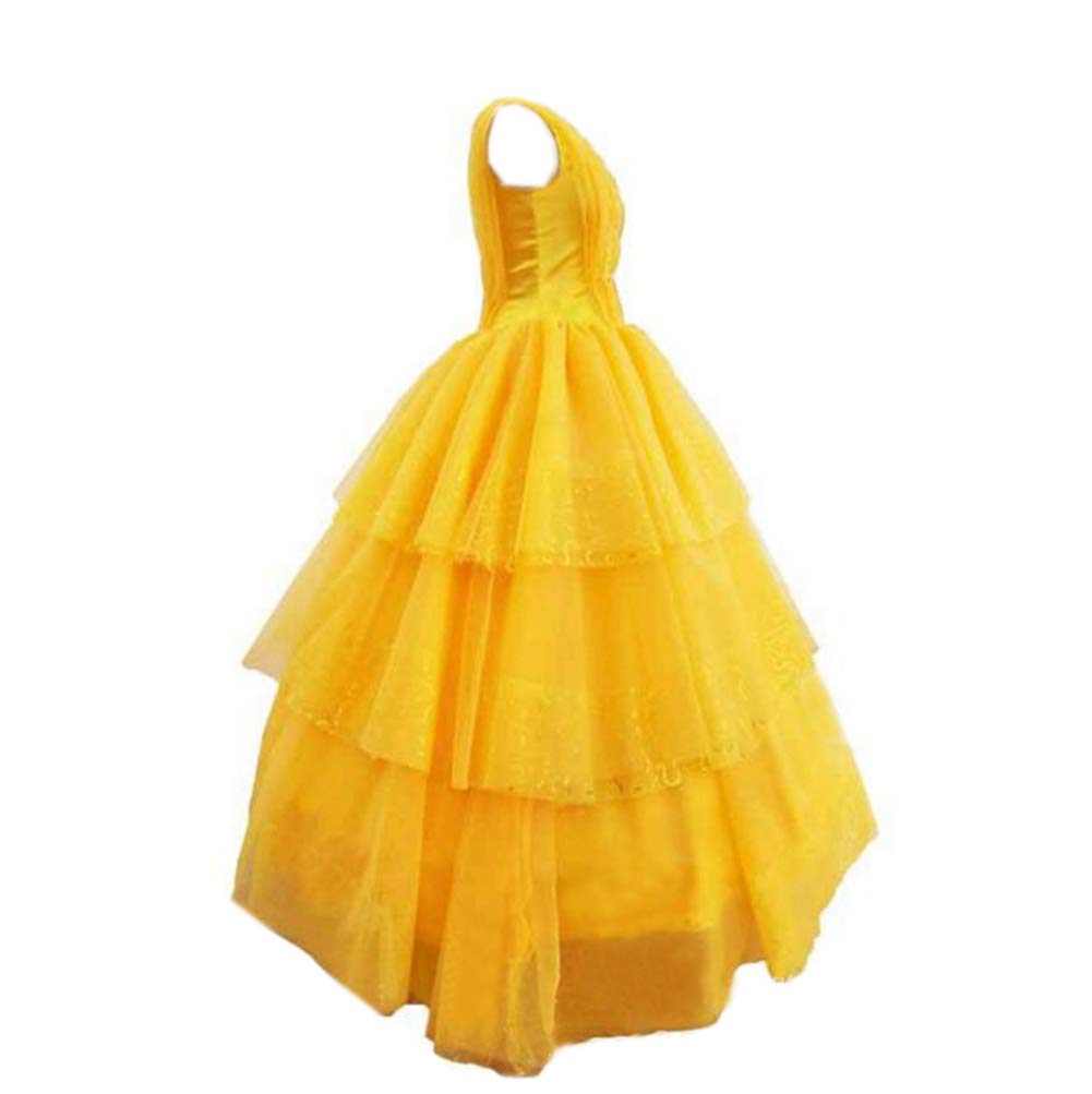 Elegant Mordarli Belle Princess Costume Dress for Women | Cosplay & Halloween Ball Gown | Perfect for Disney Themed Parties, Cosplay Events & Halloween Celebrations