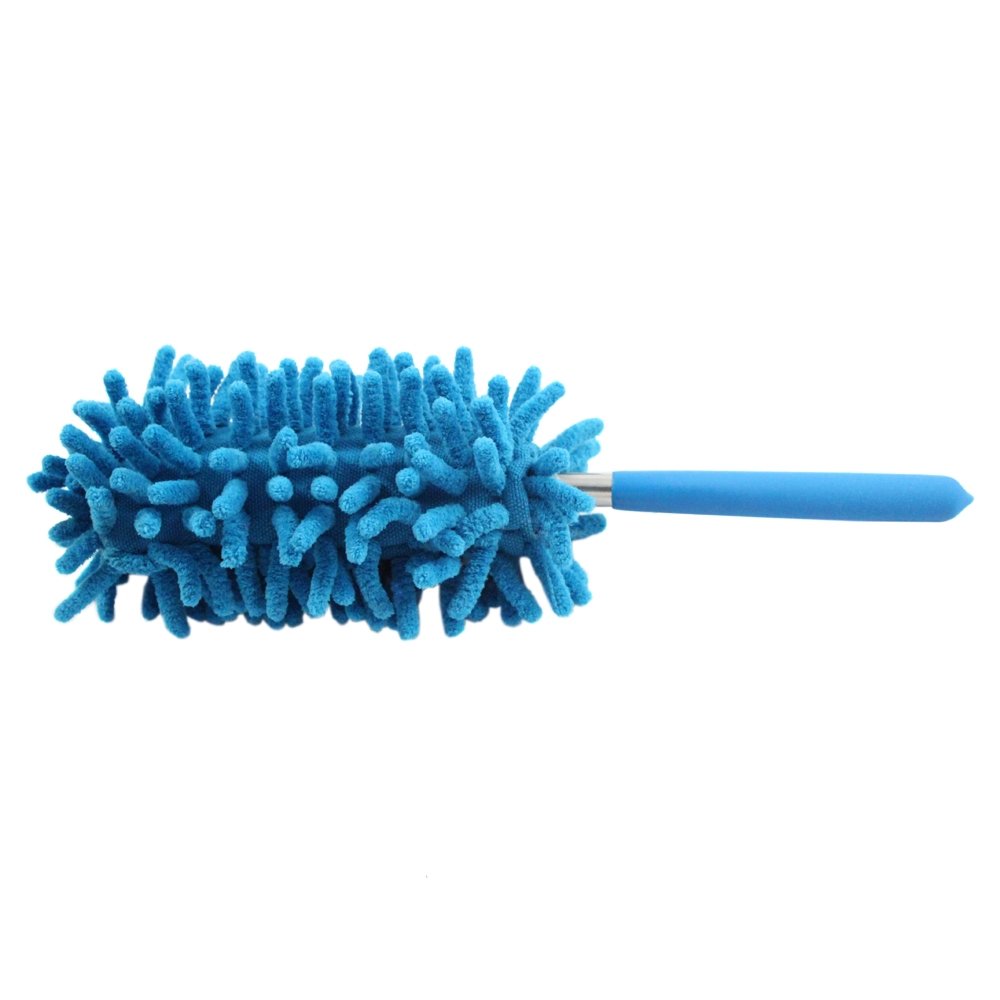 Extendable Flexible Feather Duster for Home & Office Cleaning - Lightweight & Washable - Perfect for Ceiling Fans, High Shelves, and Hard-to-Reach Areas