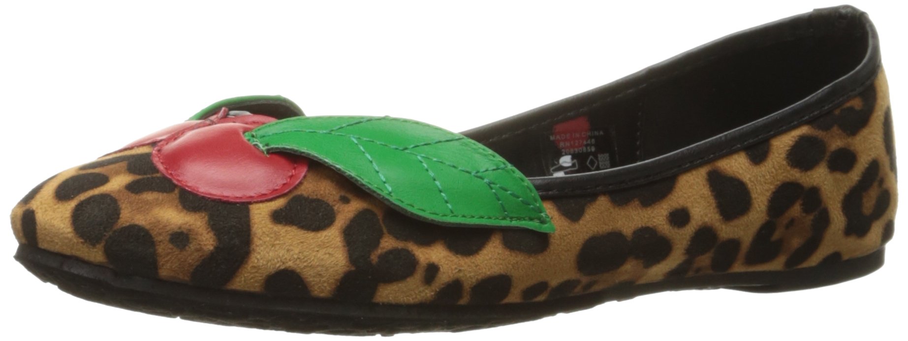 Iron Fist Women's Cherry On Top Mary Jane Flat Shoes - Cute Retro Style Vegan Leather Pumps for Casual Wear & Office Outfits