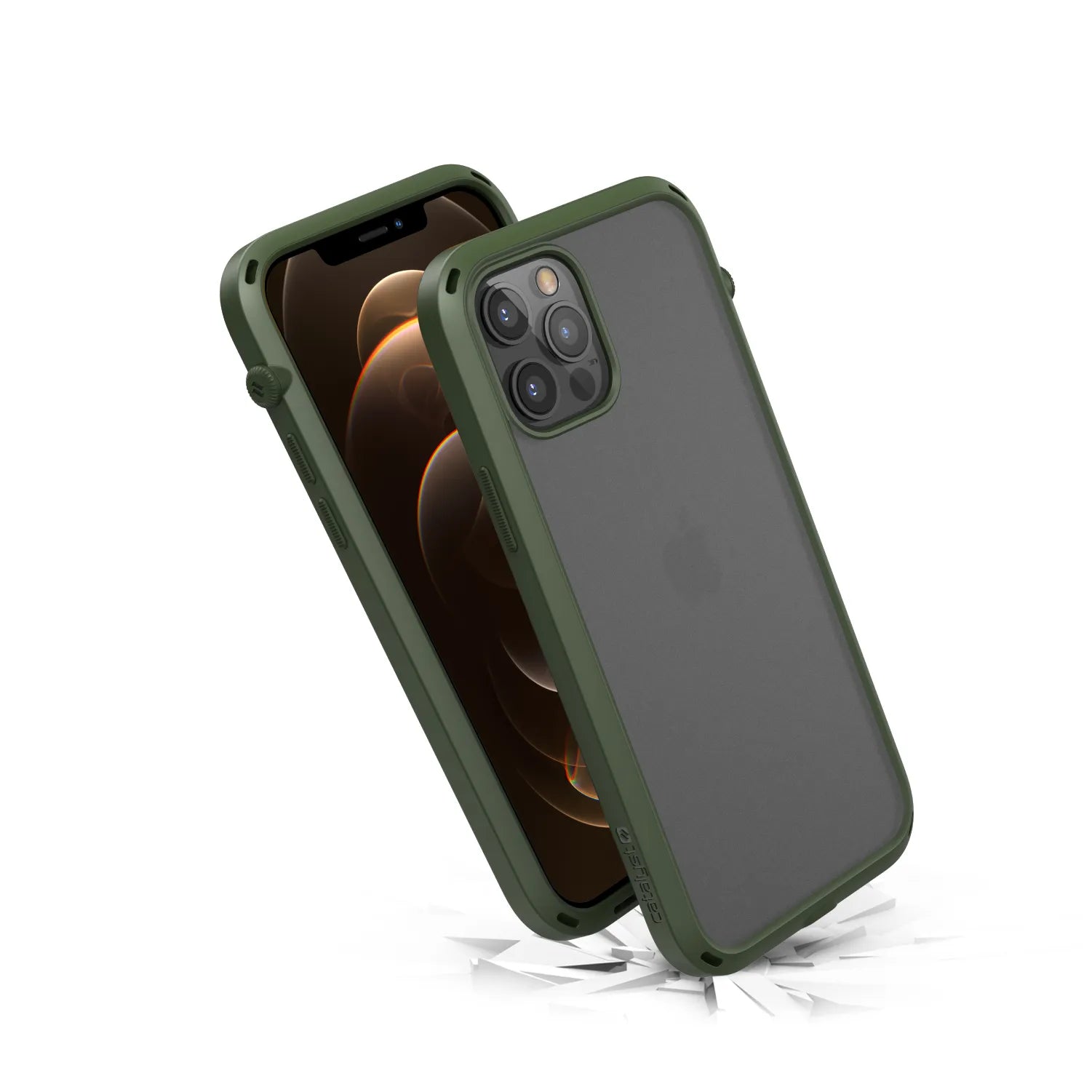 iPhone 12 / 12 Pro Shockproof Protective Case - Slim Durable Cover with Military-Grade Drop Protection | Perfect for Everyday Use, Travel & Outdoor Activities