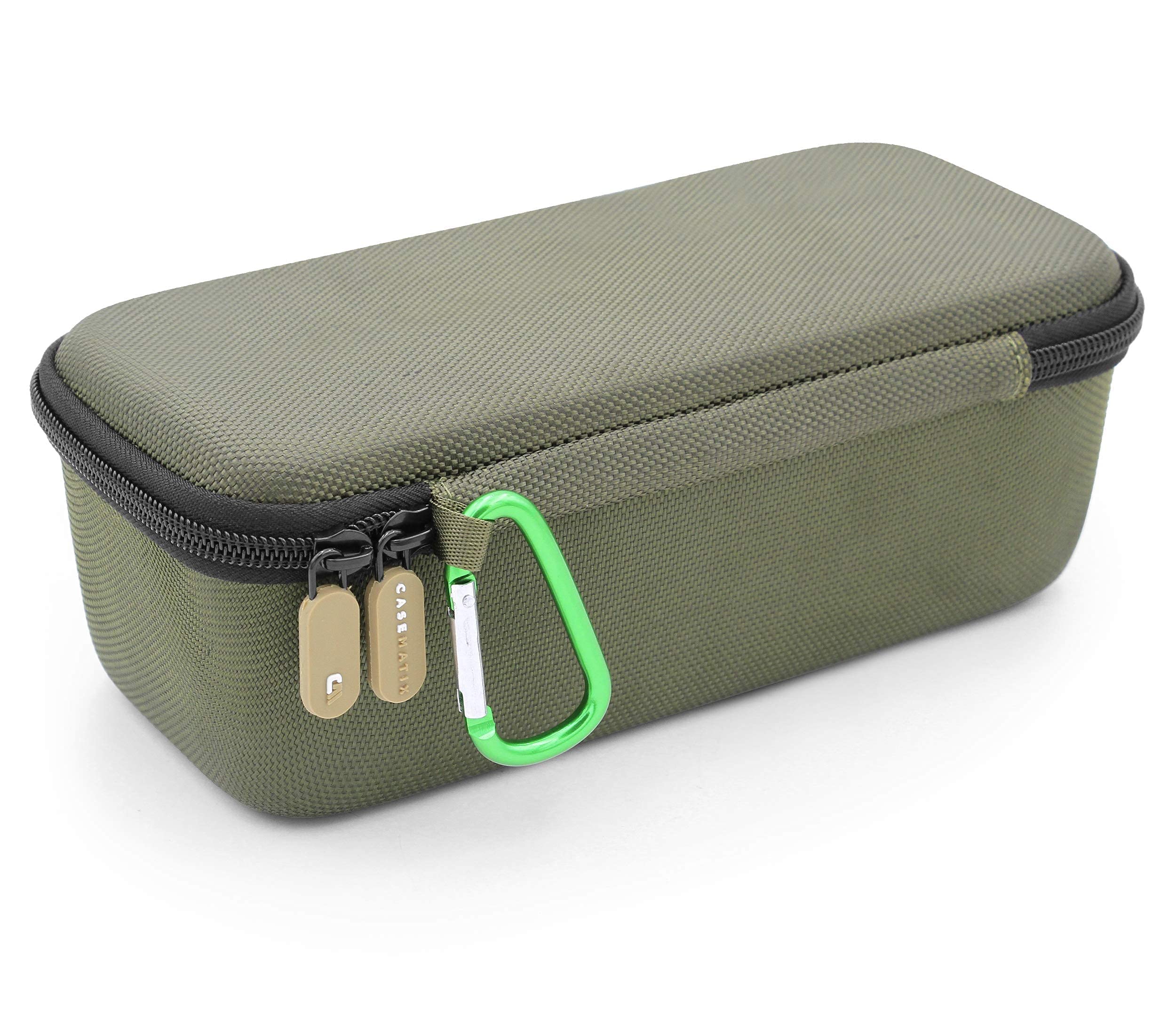 CASEMATIX Protective Carrying Case for Bose Soundlink Flex Bluetooth Speaker - Durable Rugged Cover with Clip-On Carabiner & Drop Protection - Perfect for Travel, Hiking, and Outdoor Adventures