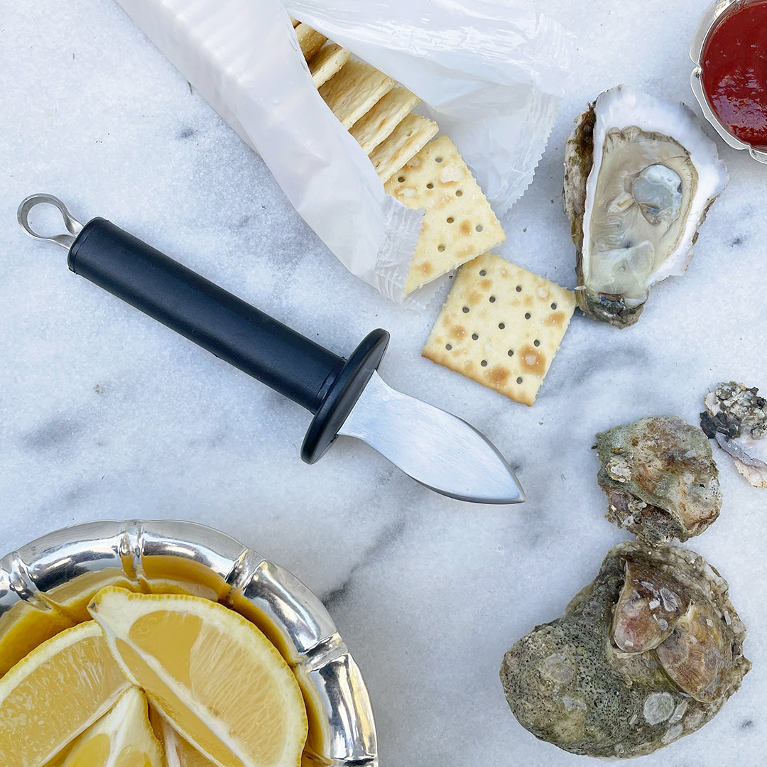 Premium Personalized Oyster Knife - Engraved Stainless Steel Shucking Tool for Professional Chefs & Home Cooks - Perfect for Seafood Lovers, Gourmet Cooking & Special Occasions