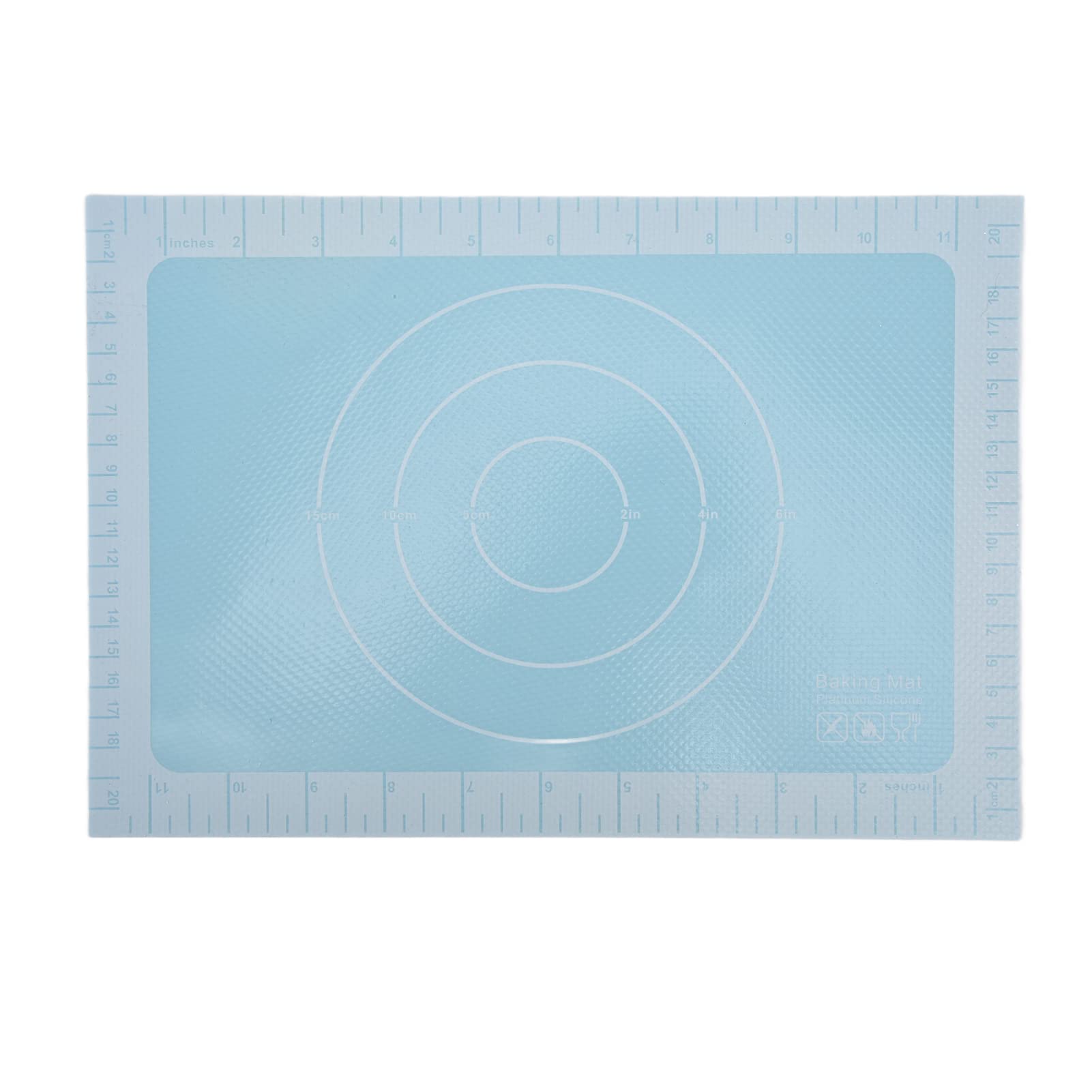 Non-Stick Silicone Macaron Baking Mats - Heat Resistant, Scratch Proof & Flexible for Perfect Macarons, Cookies & Bread - 7 Pin D6 Plug (Blue) - Ideal for Home Baking, Pastry Making & Professional Kitchen Use