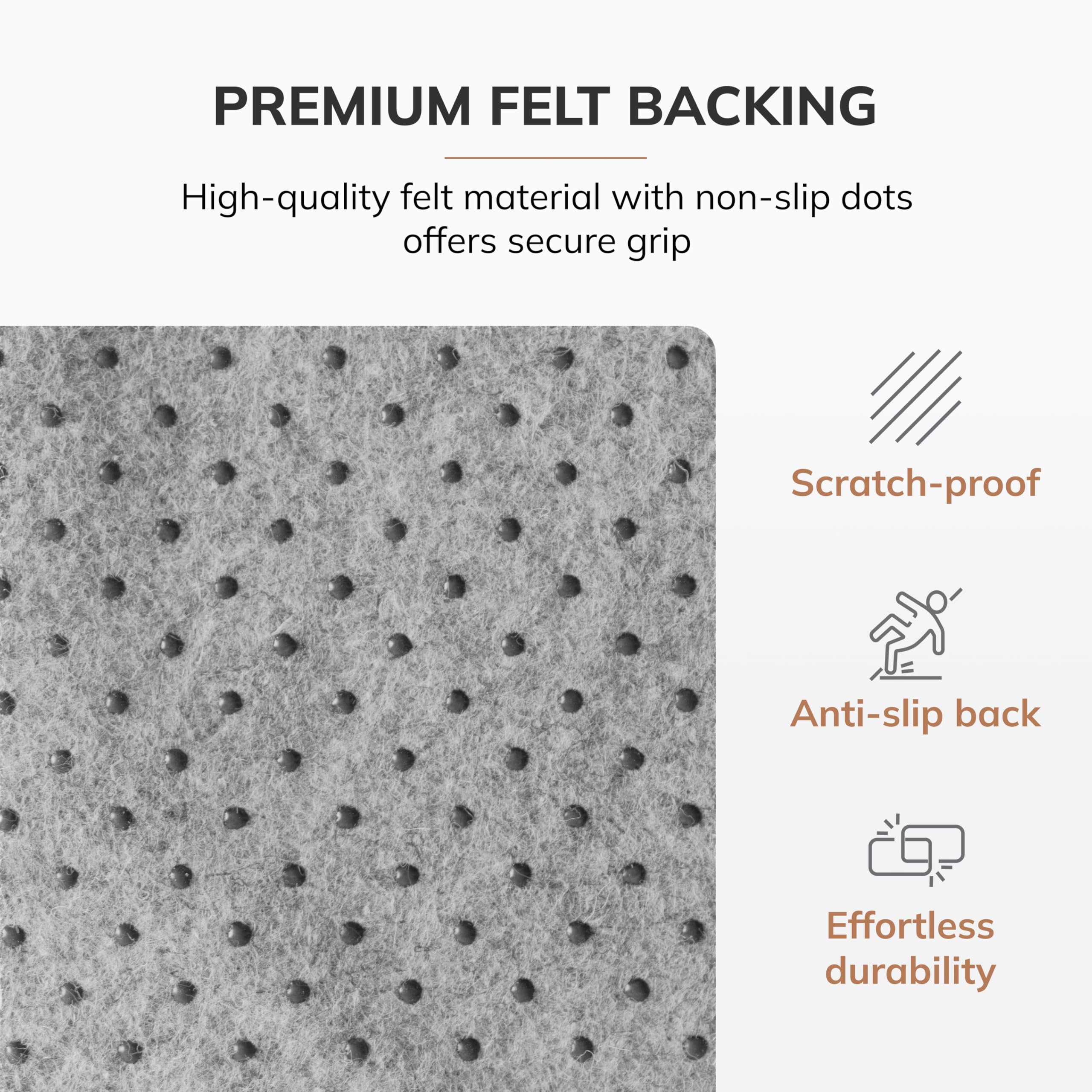 Premium Bamboo Chair Mat for Hardwood Floors – 5mm Thick, Anti-Slip & Heavy Duty – Protects Office & Home Floors – Ideal for Desks, Rolling Chairs & High-Traffic Areas