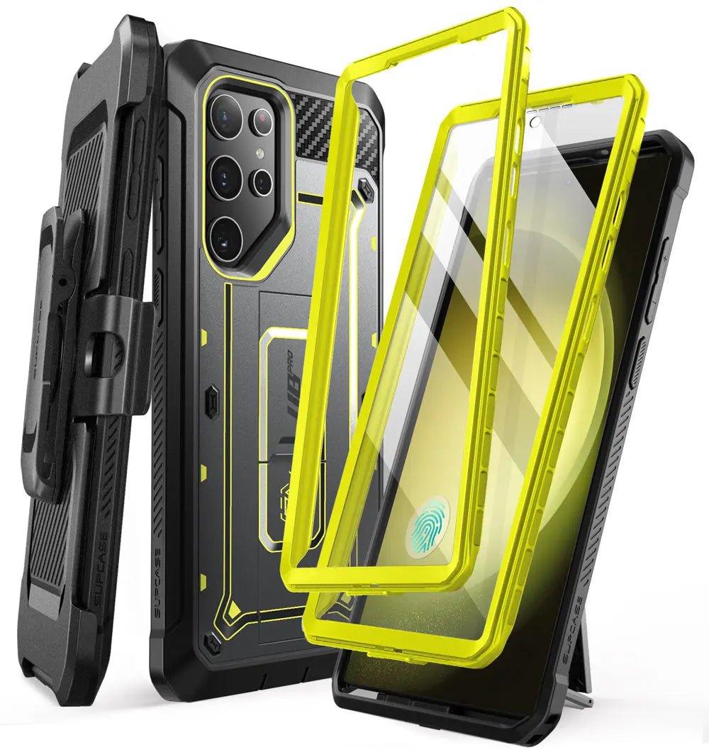 Samsung Galaxy S24 Ultra Case - Supcase UB Pro Full Body Dual Layer Protective Cover with Kickstand | Shockproof & Drop Protection for Everyday Use & Outdoor Activities