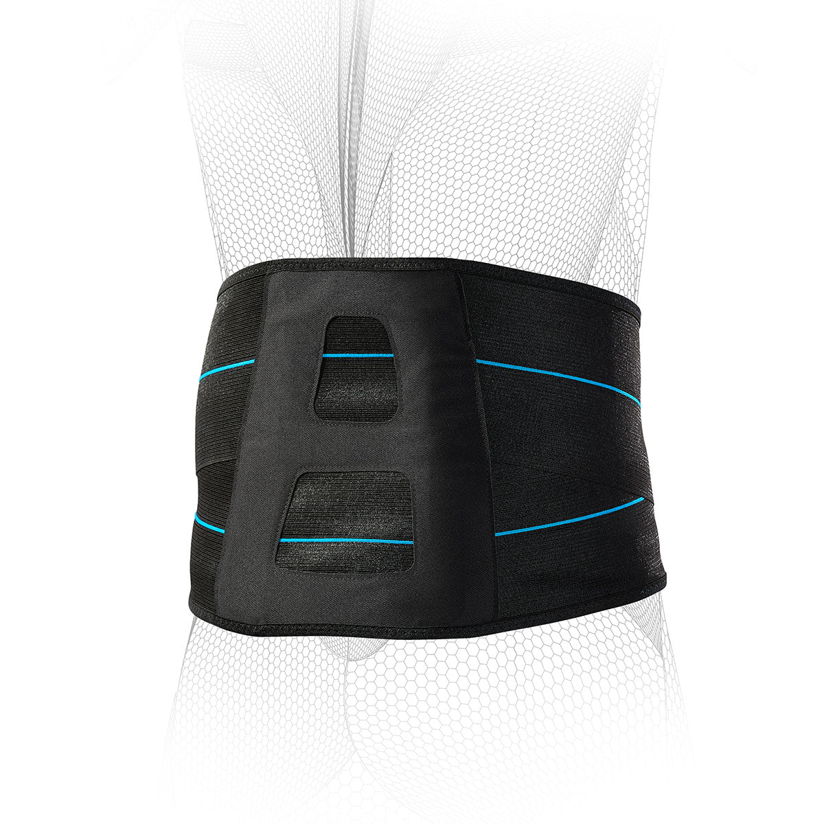 Compex ACTIV® High-Performance Back Support Belt – Relief for Lower Back Pain, Posture Correction & Injury Recovery – Ideal for Workouts, Office & Daily Activities