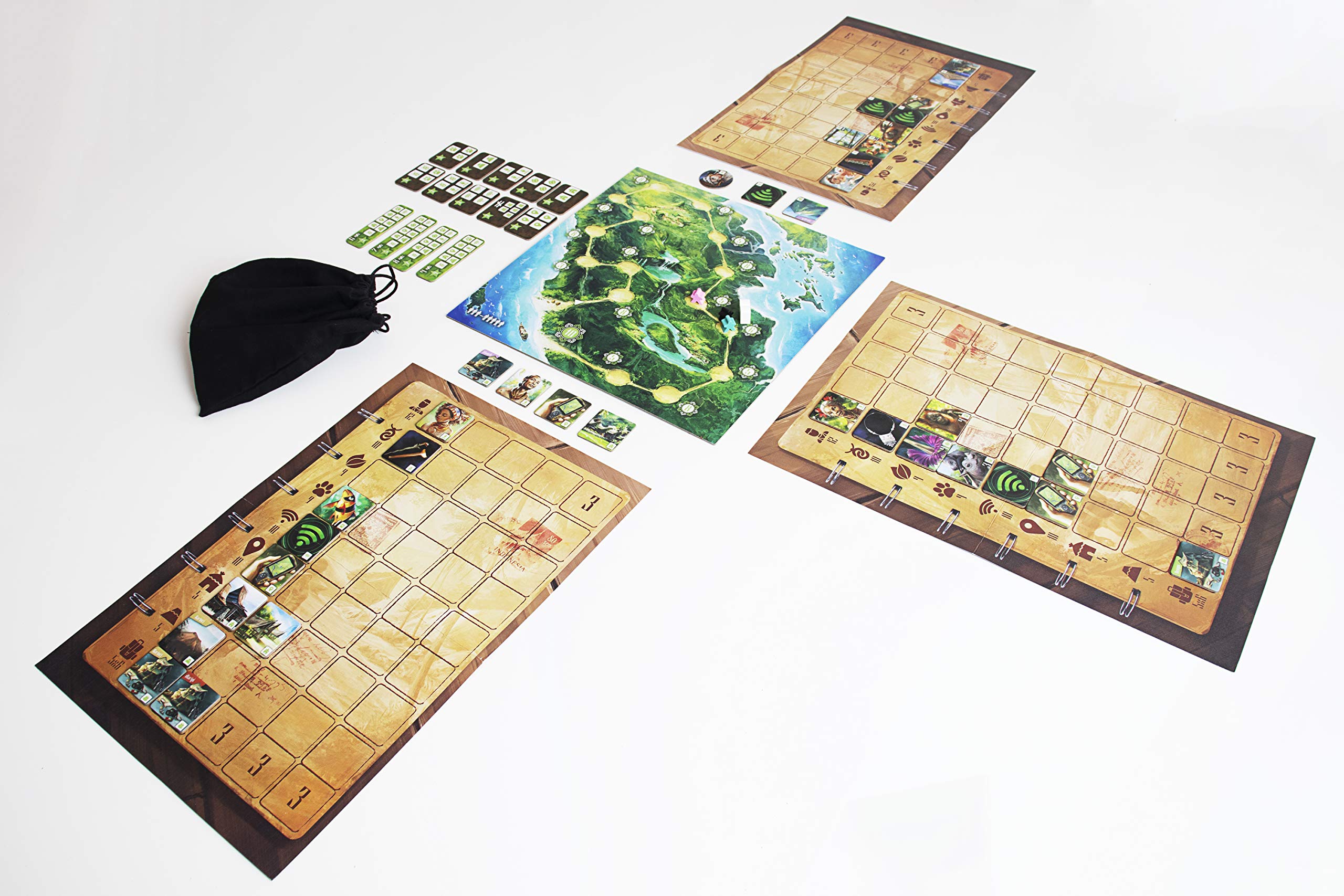 Sumatra Adventure Board Game - Strategic Exploration Game for Families & Kids Ages 8+ | 2-5 Players | 45 Min Playtime | Ludonova | Perfect for Family Game Nights & Strategy Game Enthusiasts