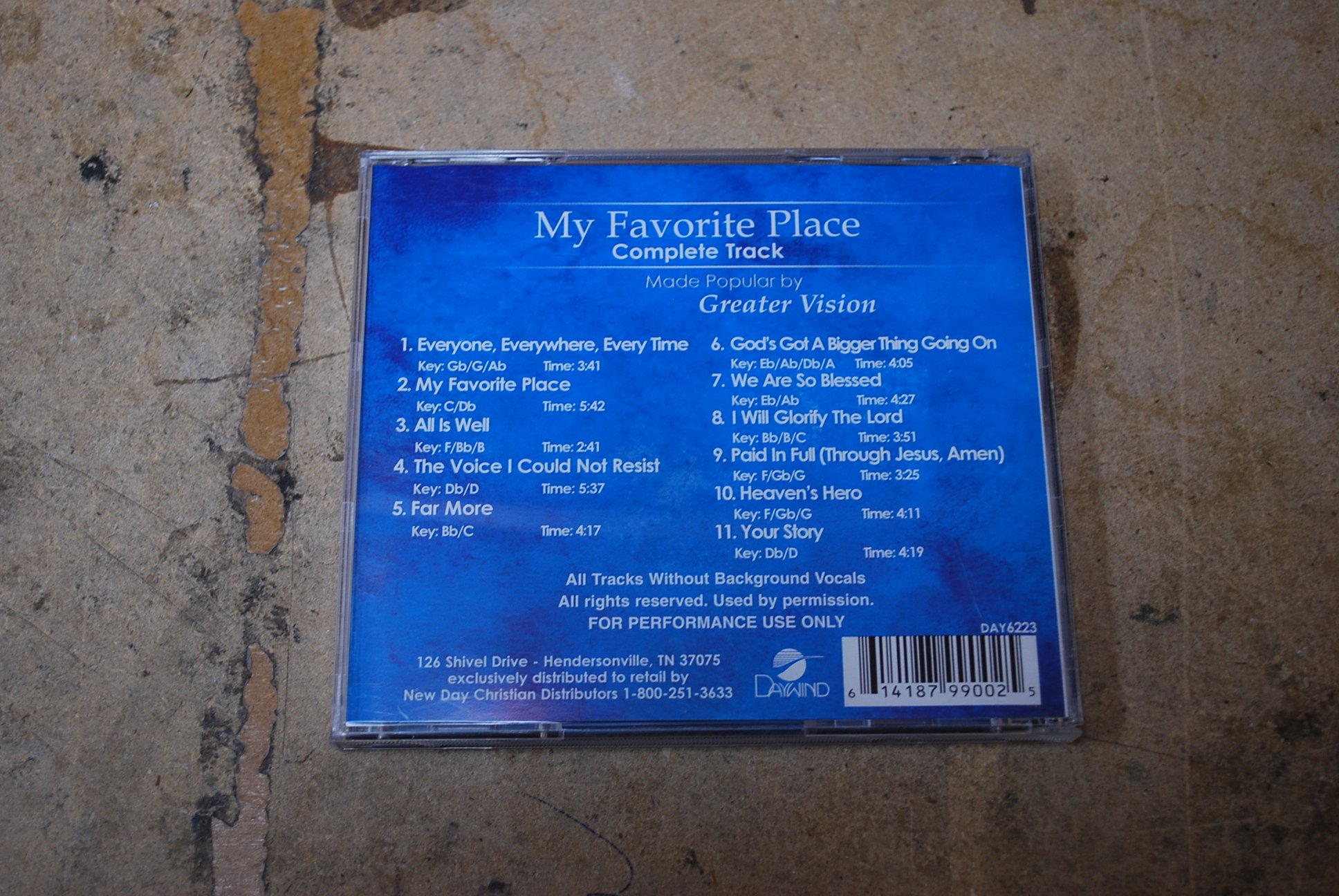 My Favorite Place Complete Track Accompaniment & Performance Track - Perfect for Karaoke, Singing Practice, and Live Performances