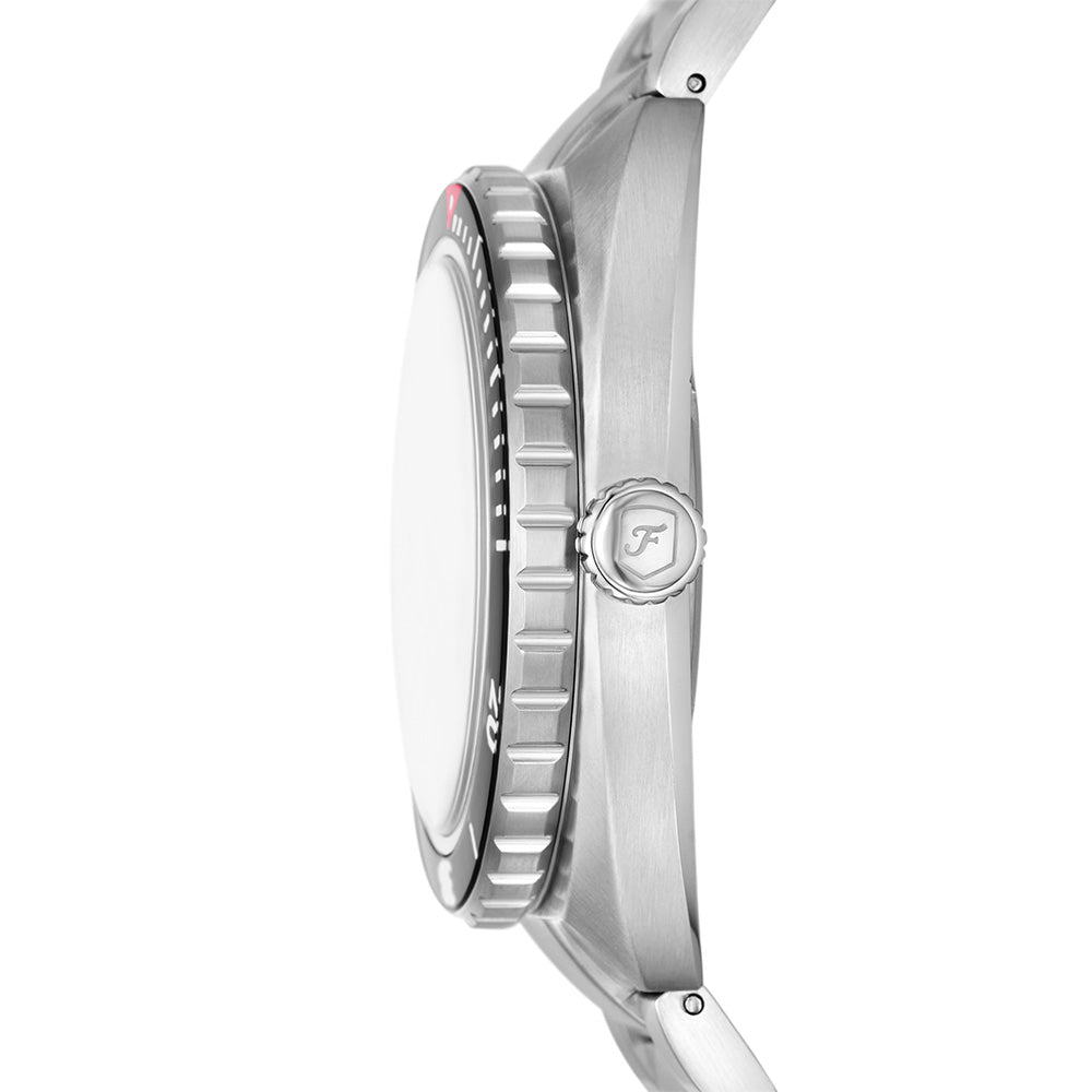 Fossil Breaker FS6064 Men's Stainless Steel Watch - Waterproof, Durable & Stylish for Everyday Wear, Business & Outdoor Activities