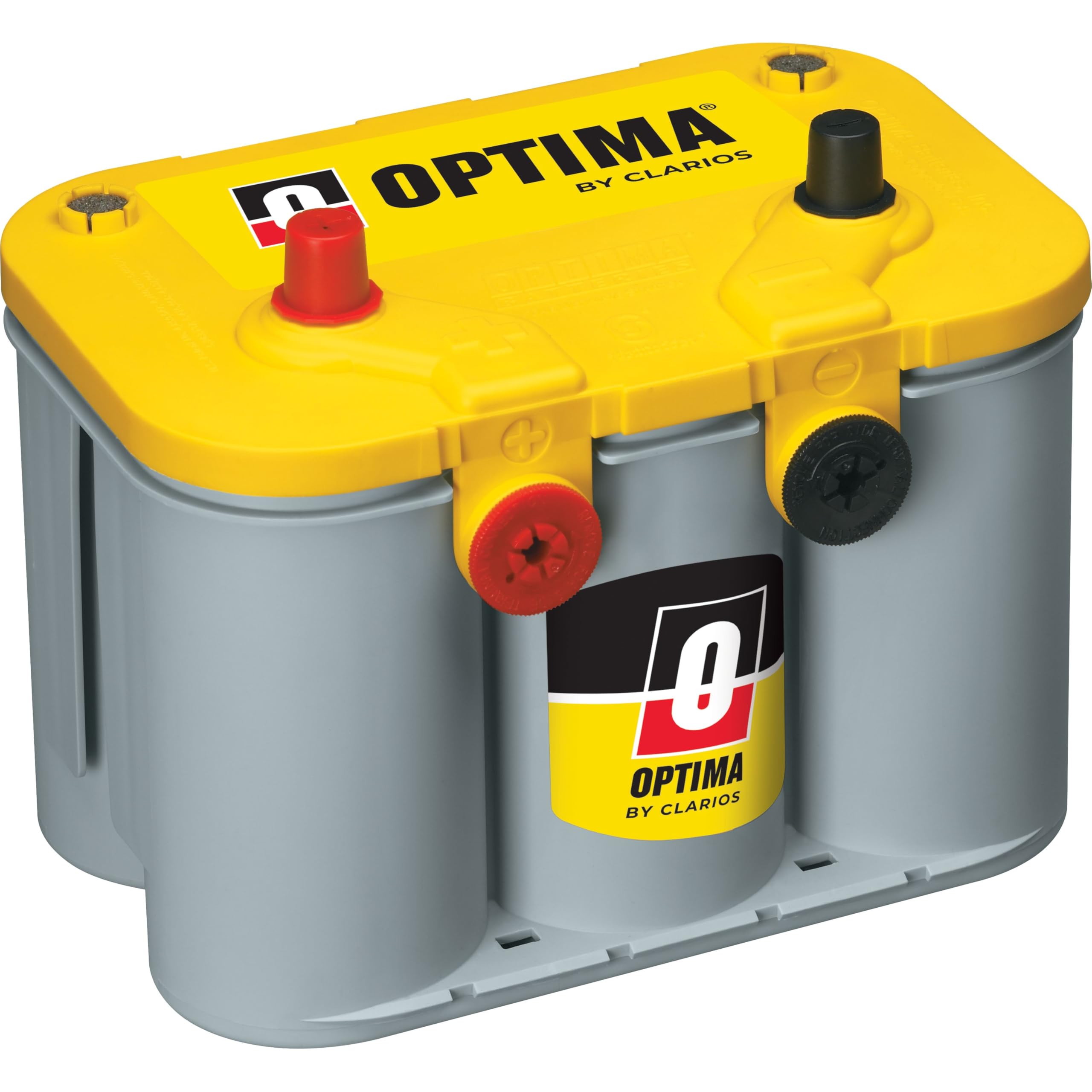 OPTIMA Batteries D34/78 YellowTop AGM Battery - 750 CCA, Dual Terminal, Maintenance Free for Cars, Trucks & SUVs | High Performance & Versatile Mounting | Perfect for Off-Road, Marine & RV Use