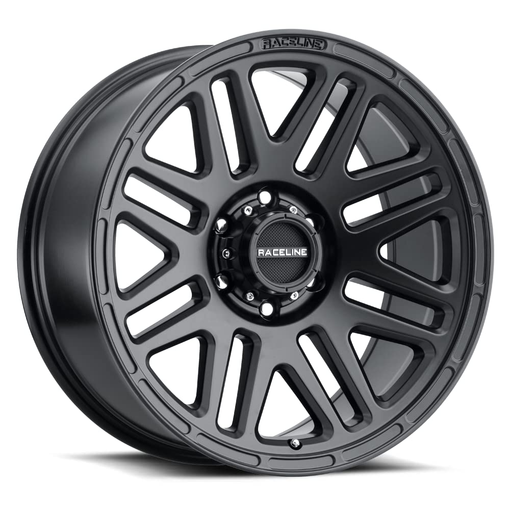 Raceline Wheels 944B OUTLANDER 17x9 Black Aluminum Wheels - 6x139.7 Bolt Pattern, -12mm Offset, 4.5