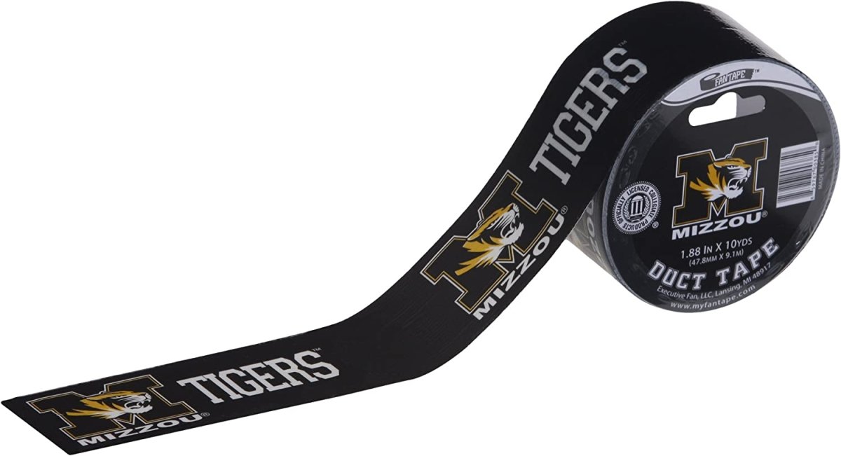 Missouri Tigers Fan Themed 1.88 x 10 Feet Duct Tape Roll - Perfect for DIY Crafts, Home Repairs & Team Spirit Projects