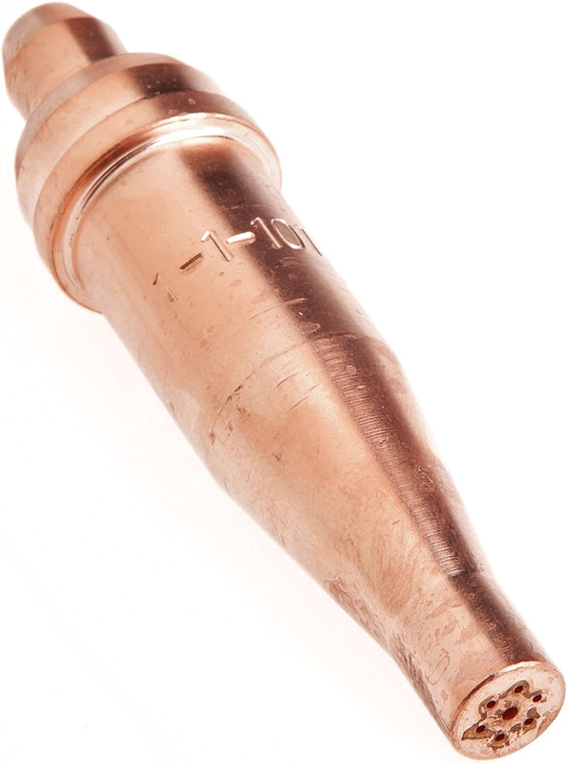 Forney 60463 Heavy Duty Victor Style Oxygen Acetylene Cutting Tip Size 1 - 4 Pack for Metal Fabrication, Welding & Industrial Cutting Projects