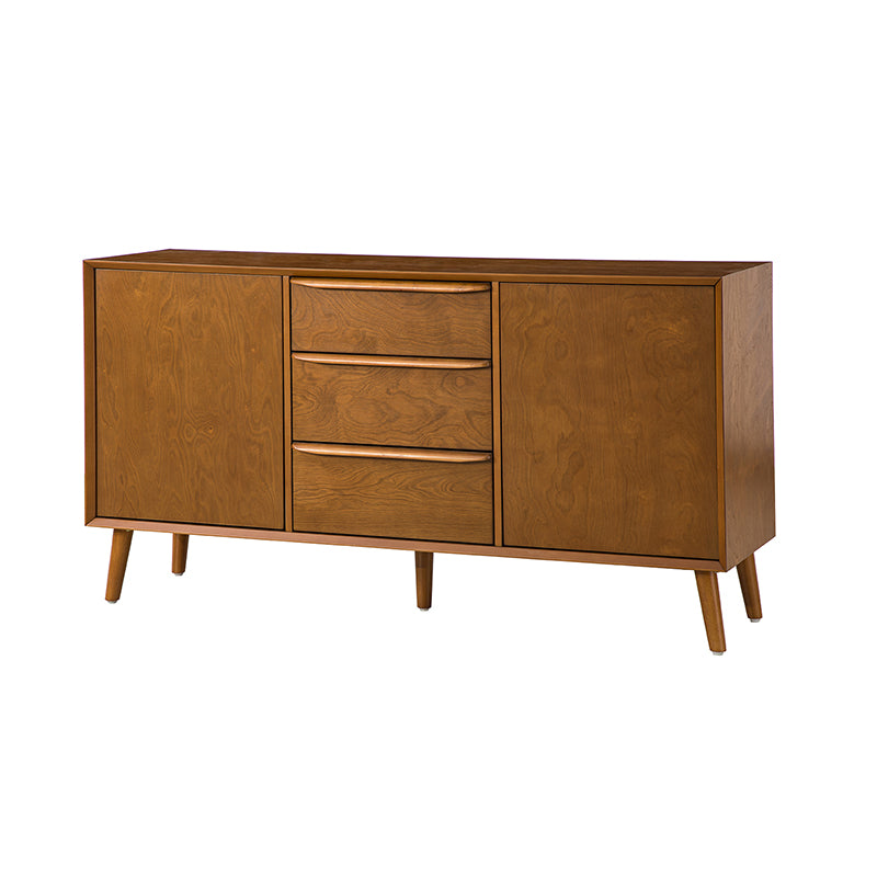 Abigail 57-Inch Wide 3-Drawer Sideboard TV Stand with Storage - Modern Console Table for Living Room, Bedroom & Home Entertainment Center