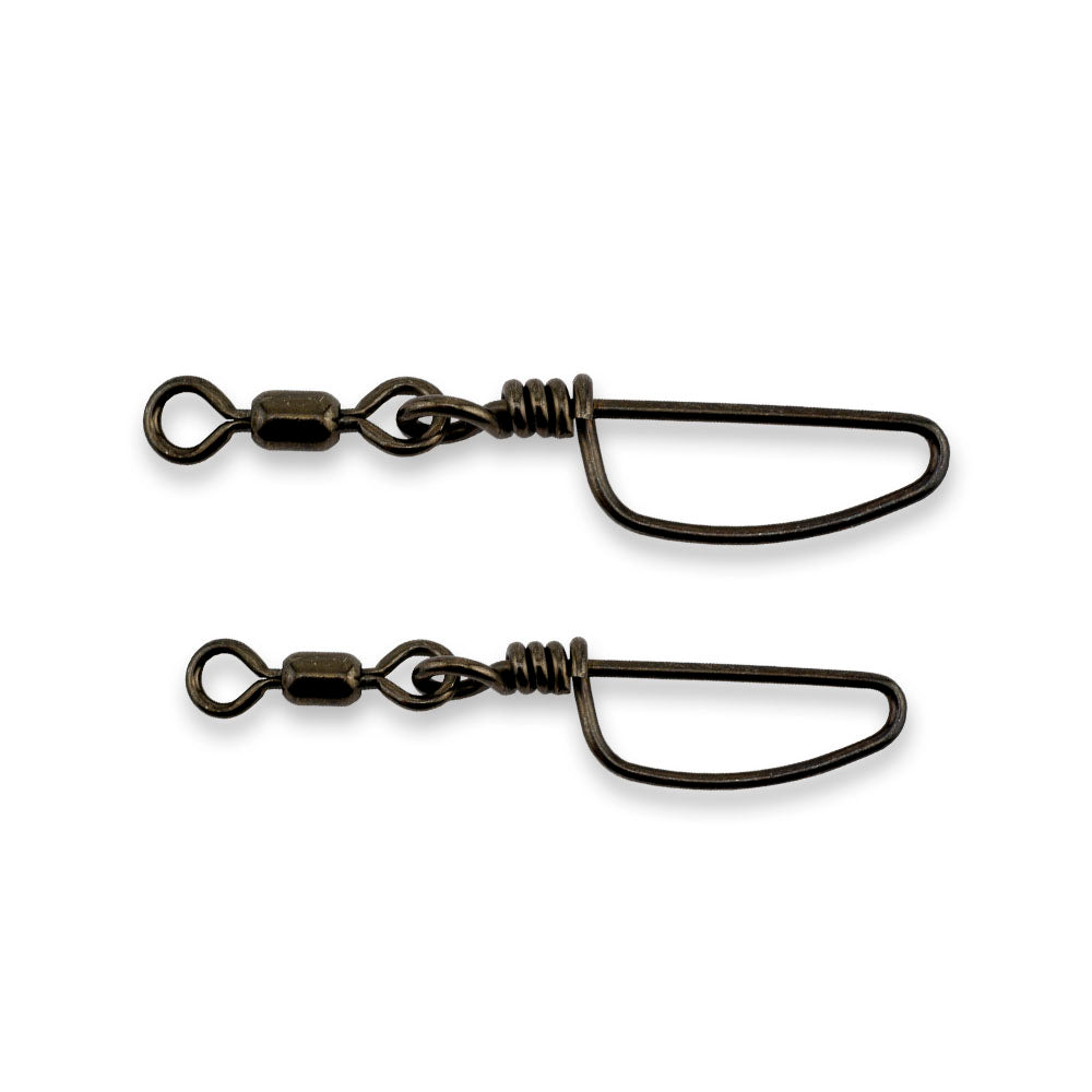 AFW Mighty Mini Stainless Steel Snap Swivels - Strong Corrosion-Resistant Fishing Connectors for Lures, Hooks & Tackle | Perfect for Freshwater & Saltwater Fishing, Kayak Angling & Outdoor Adventures
