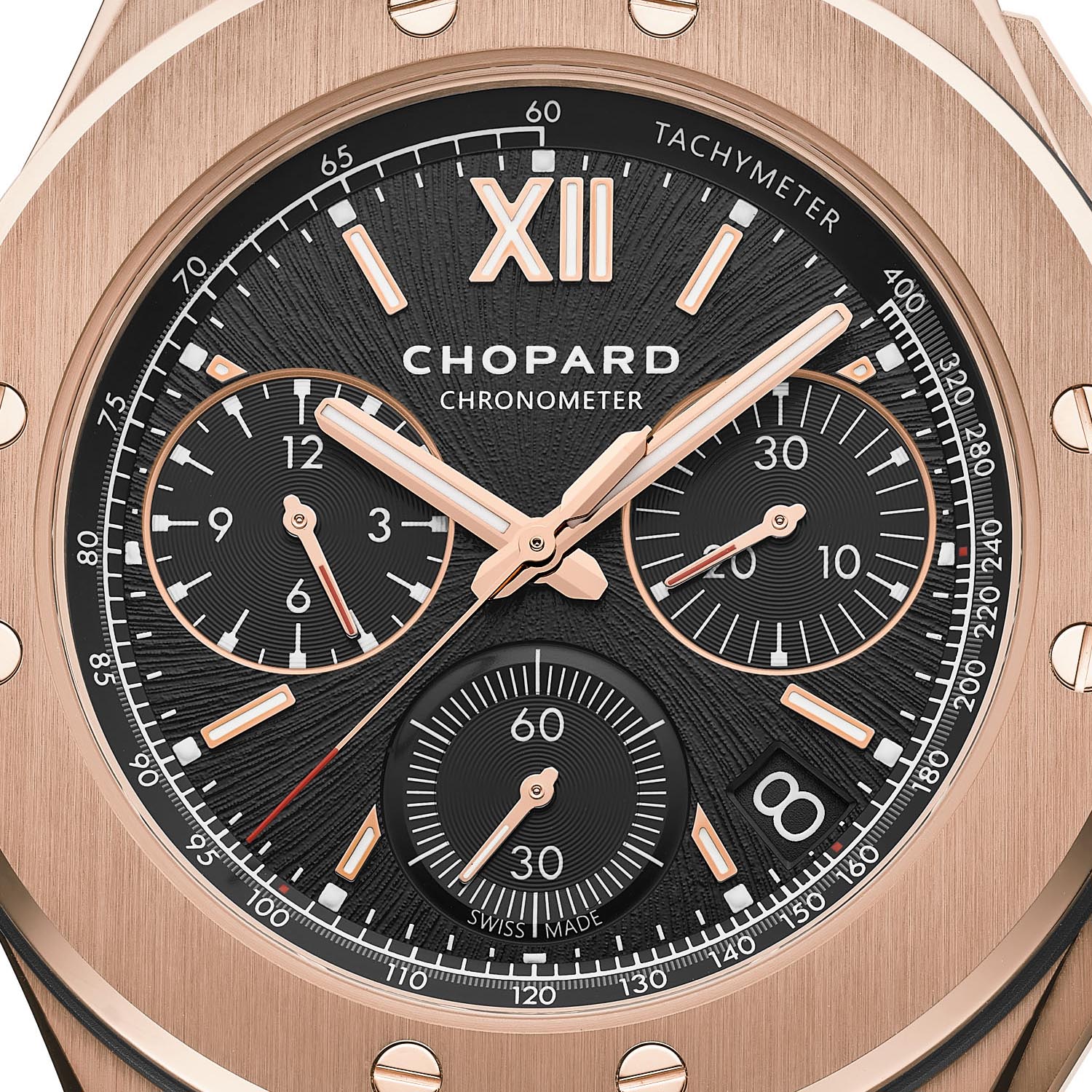 Chopard Alpine Eagle XL Chrono Men's Luxury Watch - Rose Gold & Ceramized Titanium Case, Swiss Automatic Movement, Water Resistant - Perfect for Business Meetings, Formal Events & Luxury Gift Giving