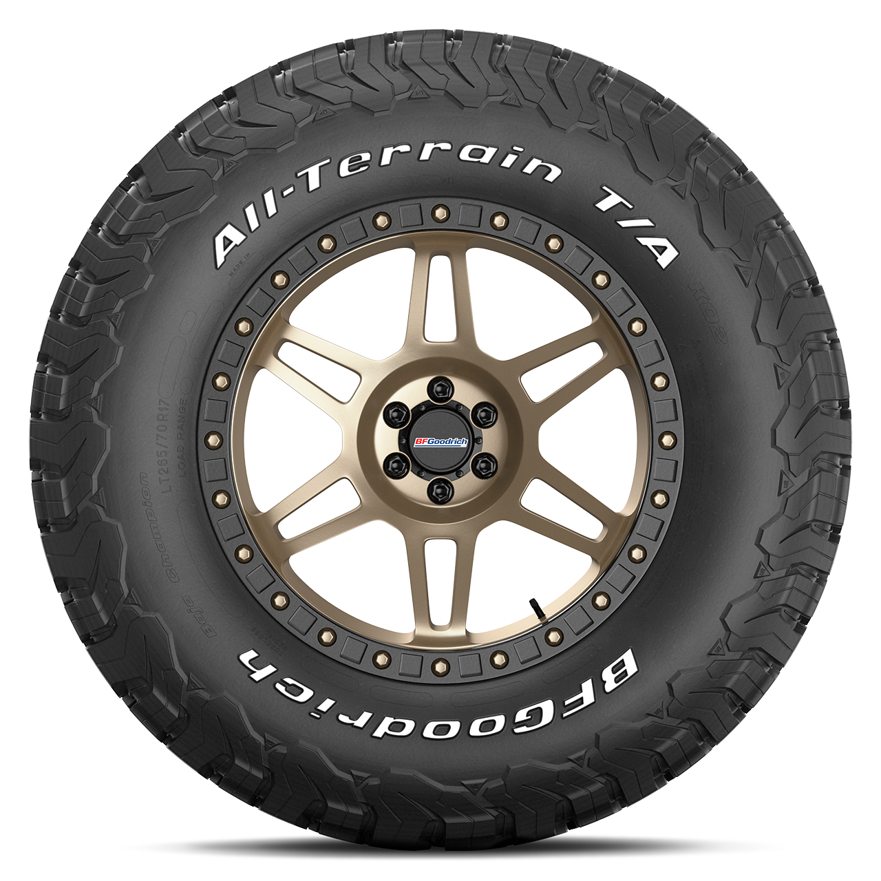 BFGoodrich All-Terrain T/A KO2 34X12.50R18 121R Off-Road Tires - Premium Mud & Snow Traction for Trucks, SUVs & Jeeps | Ideal for Off-Roading, Winter Driving & Adventure Travel