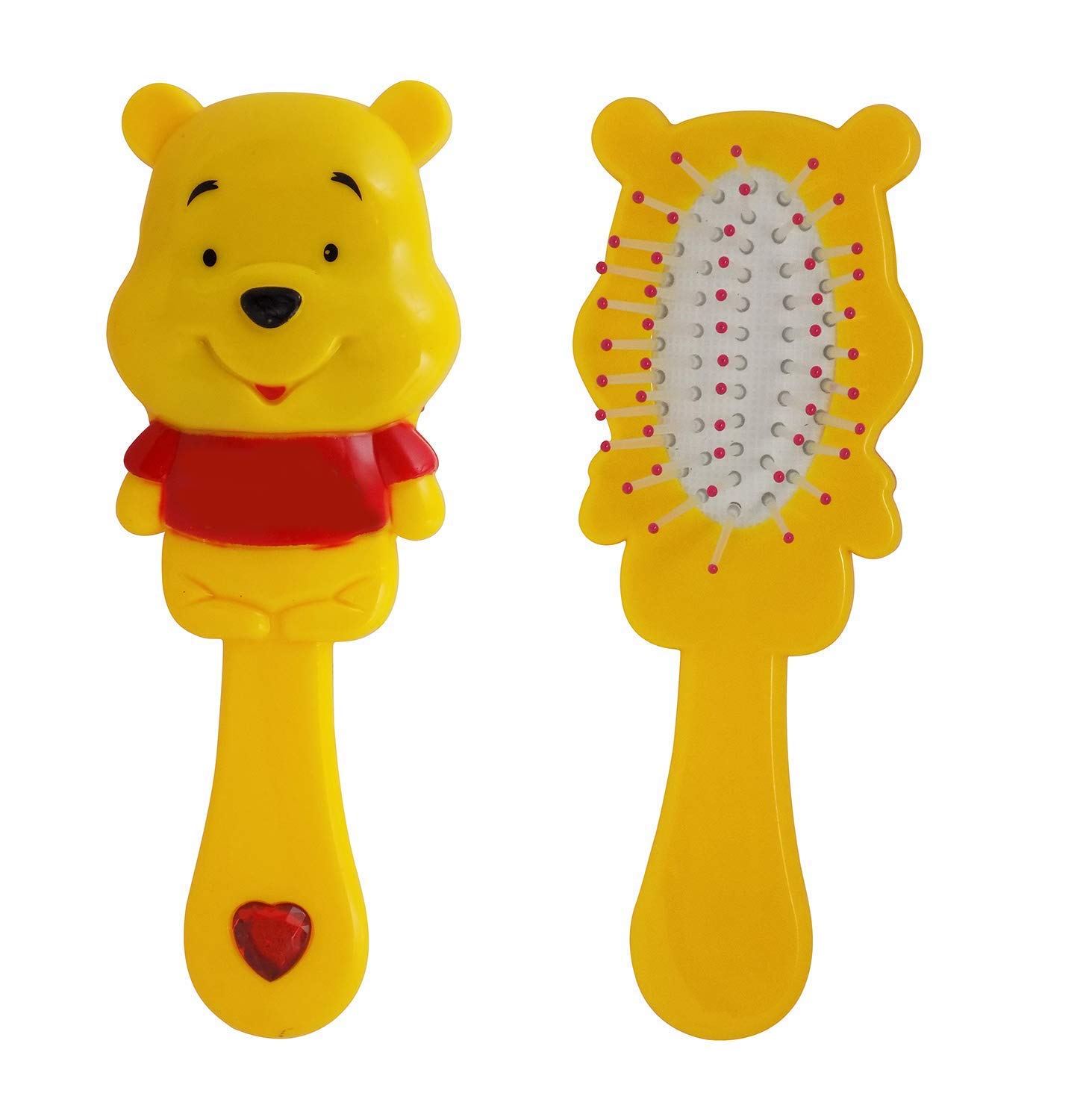 SIYAA Kids Hair Comb Brush for Boys & Girls - Perfect Birthday Party Return Gift (Yellow, Pack of 1) - Gentle Detangling for Daily Hair Care & Special Occasions