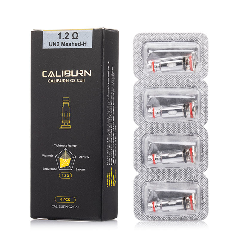 Uwell Caliburn Tenet & Tenet KOKO Replacement Pods - 4 Pack Coils for Vape Pod System - Perfect for Smooth Vaping Experience at Home or On-the-Go