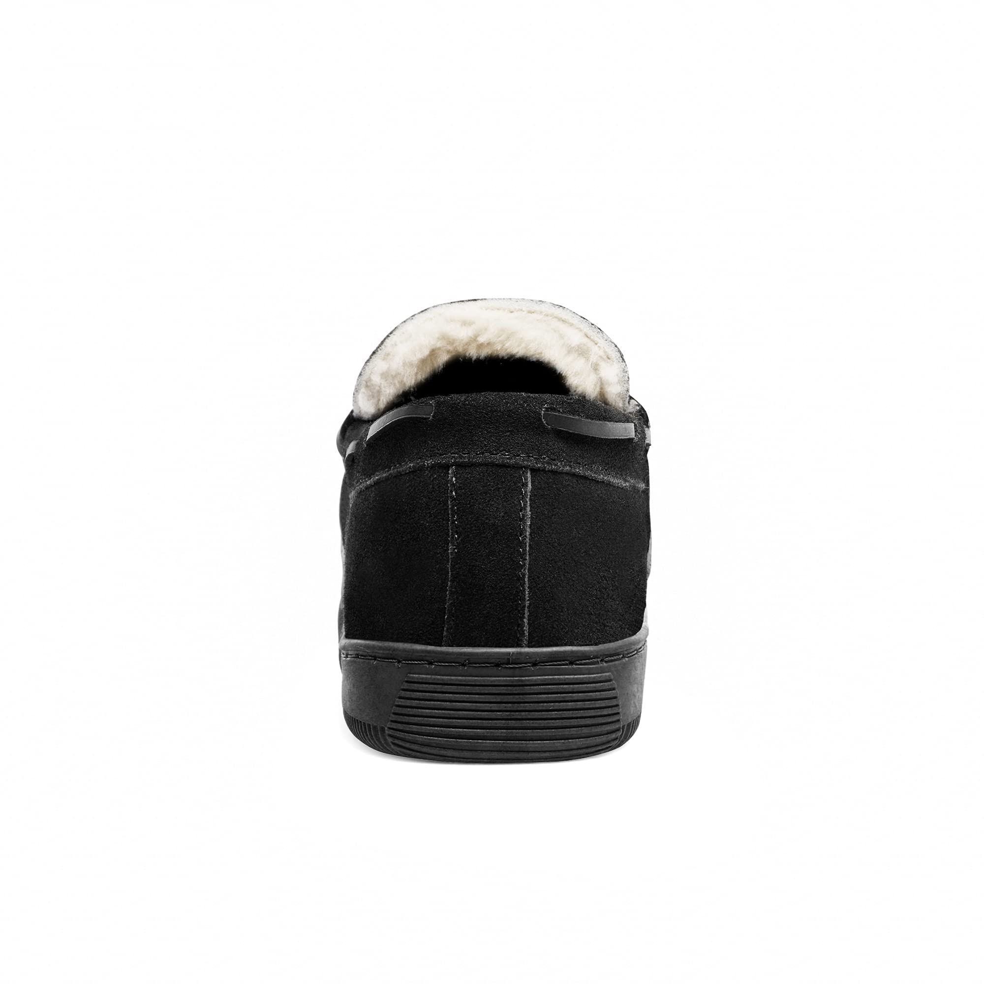 DREAM PAIRS Men's Moccasin Slippers - Soft Fuzzy Plush House Shoes with Fleece Lining for Indoor & Outdoor Wear - Comfortable Loafers for Home, Office, and Travel