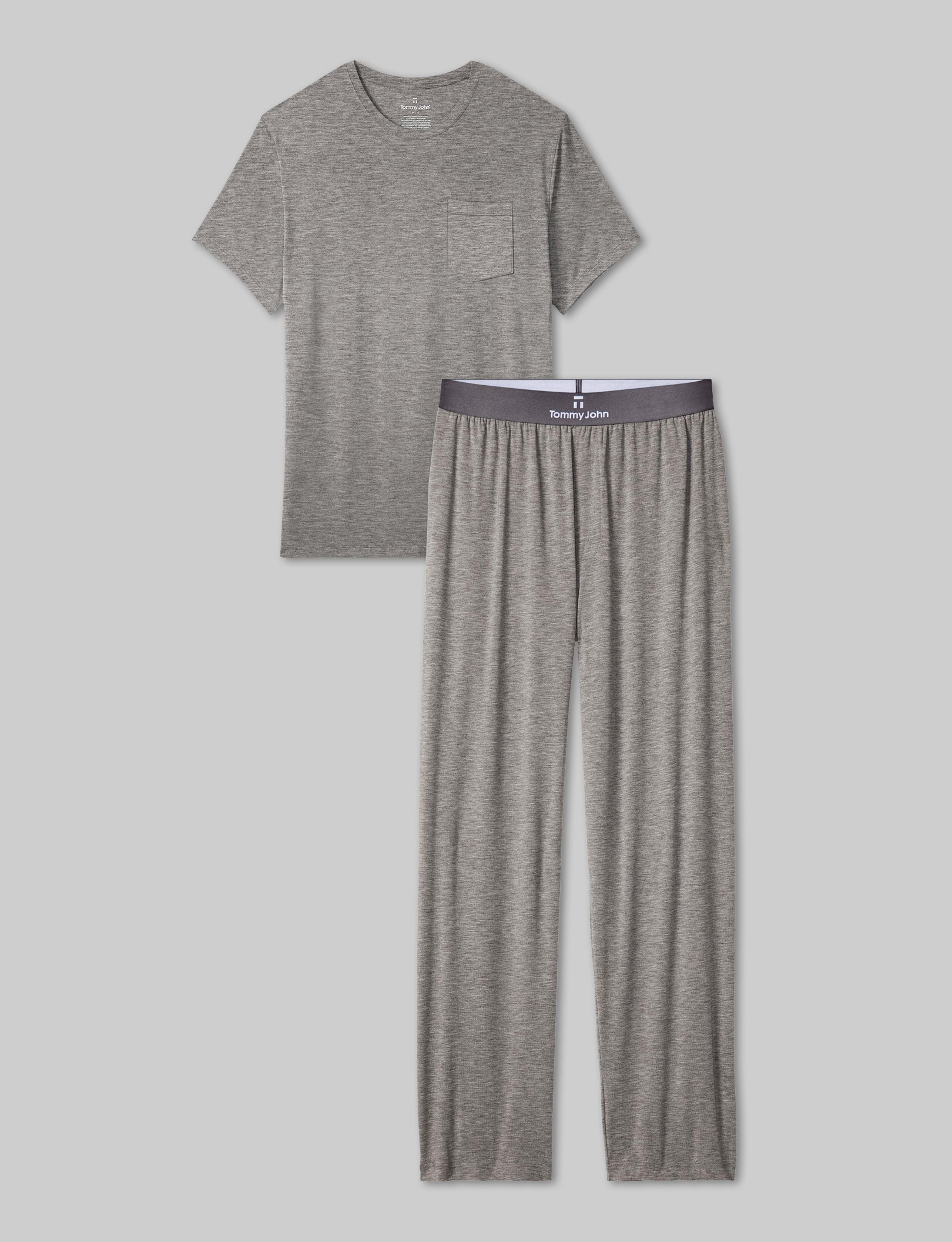 Second Skin Sleep Pocket Tee & Pant Set - Ultra Soft Pajama Set for Women - Perfect for Lounging, Sleeping & Travel