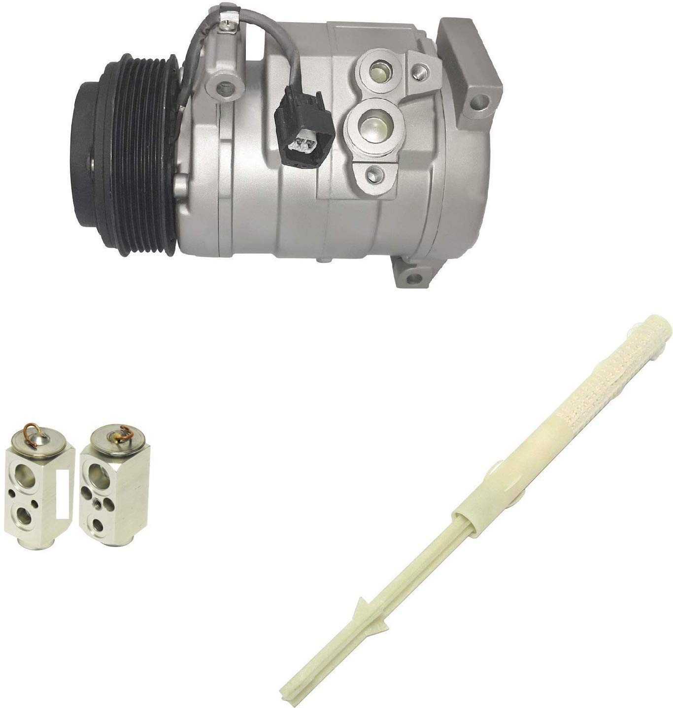 RYC Automotive AC Compressor and Clutch Kit KT AA87 - Compatible with Select Car Models - Perfect for AC System Repair & Replacement