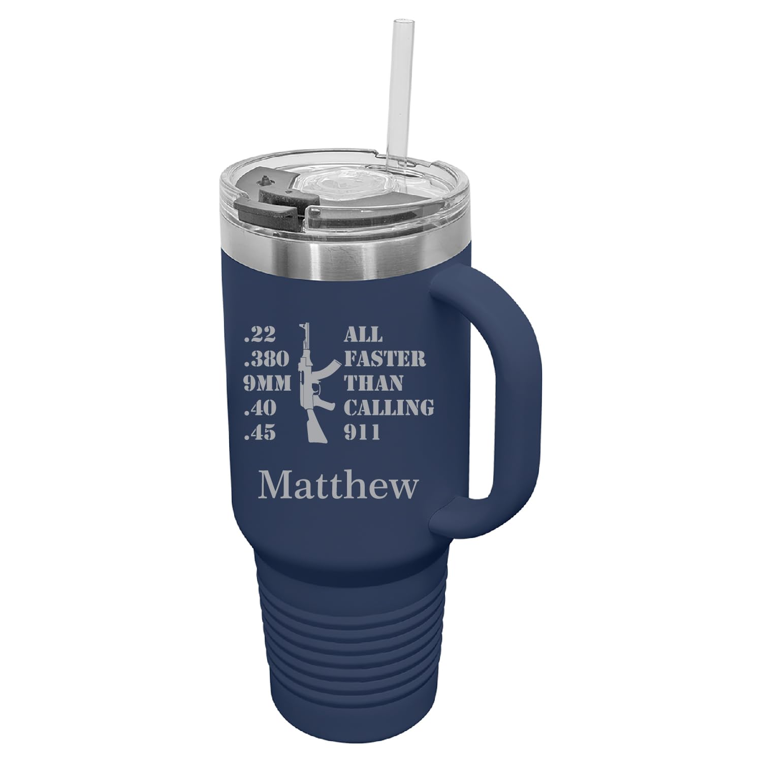 Personalized Polar Camel Stainless Steel Double Wall Tumbler - 20oz & 40oz Insulated Cups with Straw - Engraved Custom Name Gift - Perfect for Office, Gym & Outdoor Activities