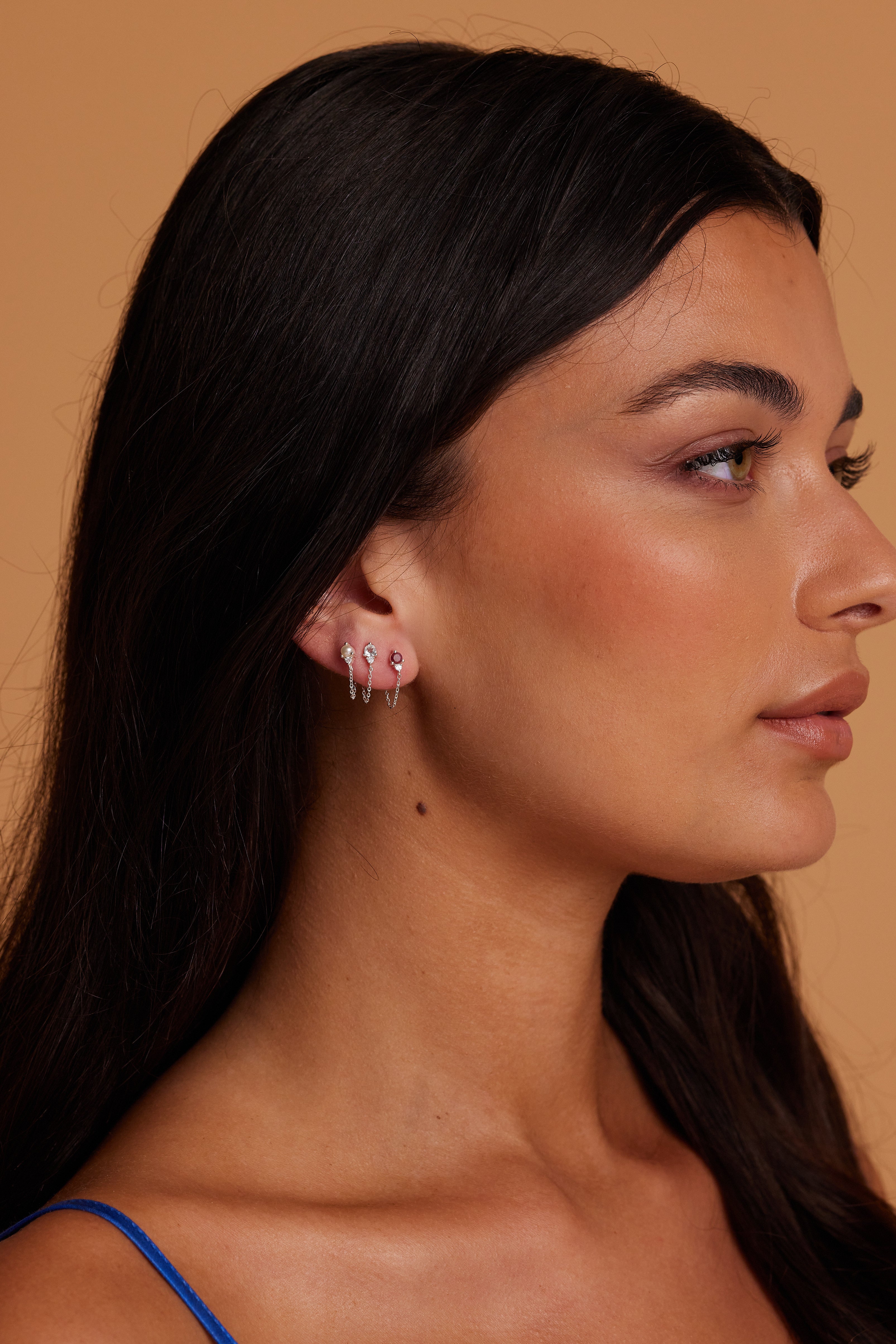 July Birthstone Silver Stud Earrings - Genuine Ruby Gemstone Jewelry for Women - Perfect for Birthdays, Anniversaries & Special Occasions