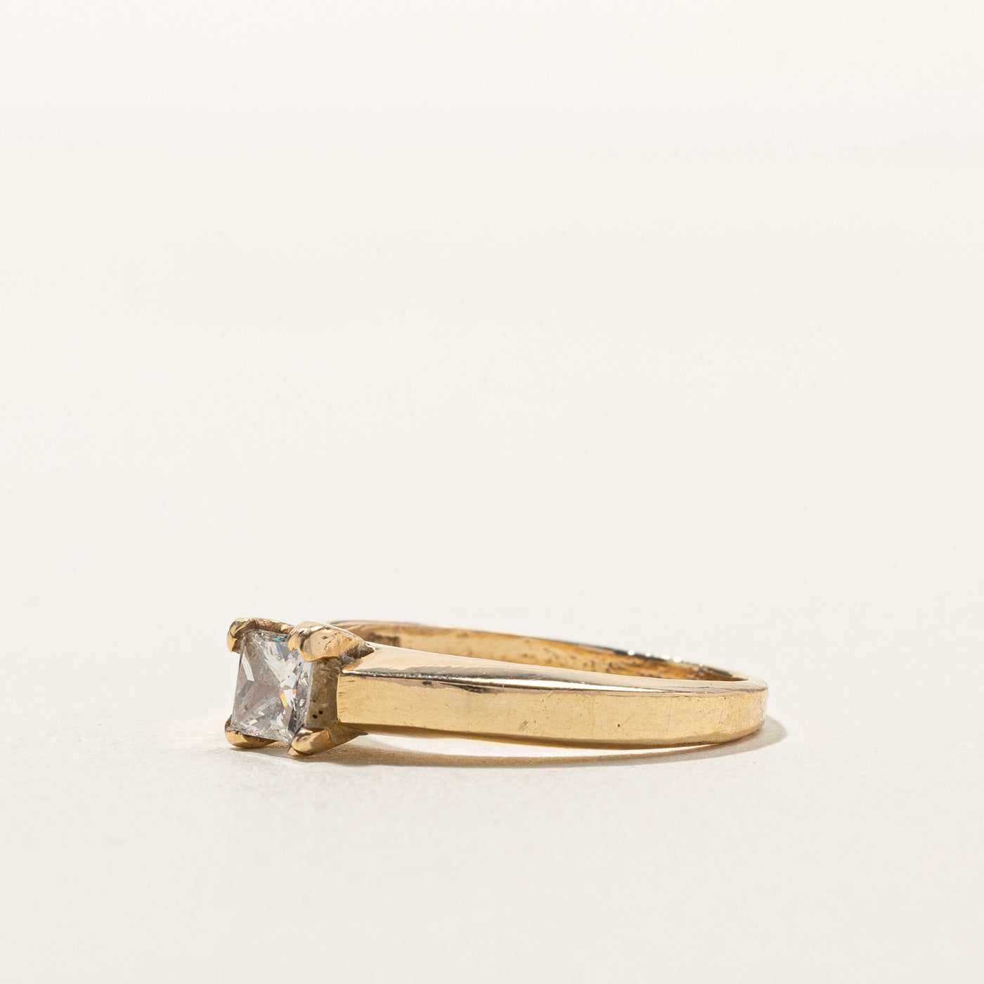 Princess Cut Diamond Ring | 0.44 Carat Solitaire Engagement Ring | Size 6.25 | Perfect for Proposals, Anniversaries & Special Occasions