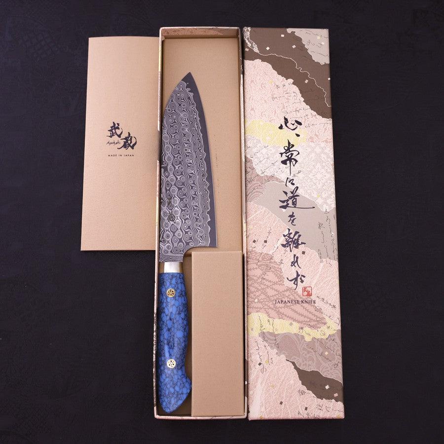 Premium Santoku SG2 Damascus Steel Knife 7