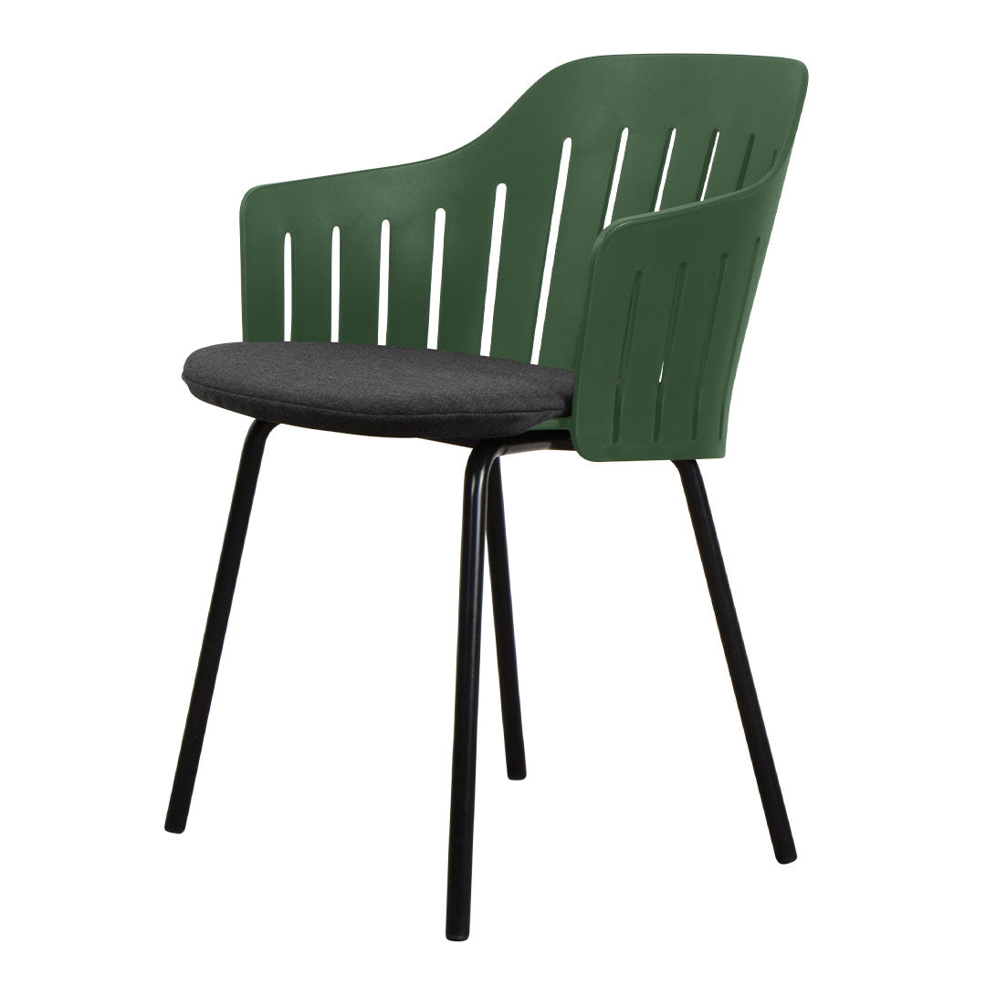 Premium Outdoor Lounge Chair with 4 Sturdy Legs & Removable Seat Cushion - Perfect for Patio, Garden, Poolside & Backyard Relaxation