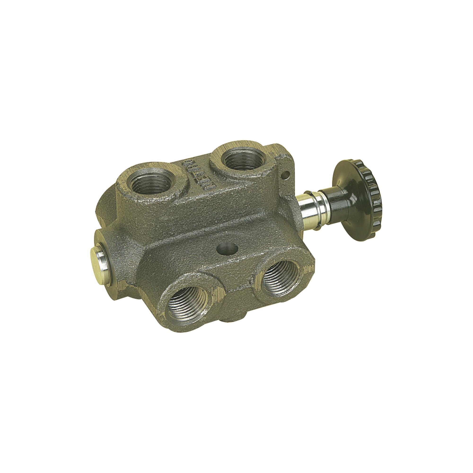 Metro Machine Selector Valve - 1/2 Inch Port, 20 GPM Flow Rate - Hydraulic Directional Control Valve for Industrial Equipment, Tractors & Construction Machinery