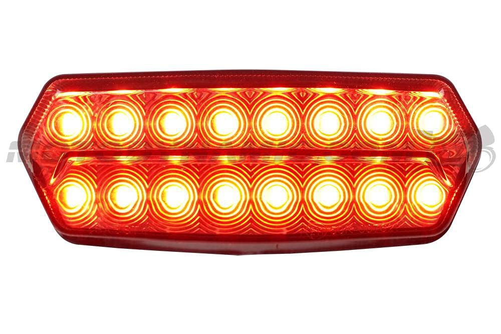 Grom 2022 Integrated Sequential LED Taillight - Plug and Play Direct Fit Replacement for Honda Grom - Perfect for Motorcycle Customization & Night Riding Safety