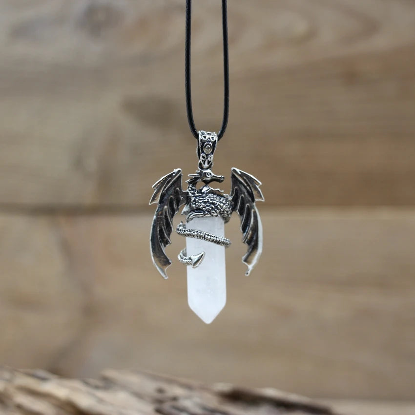 Premium Natural Quartz Dragon Stone - Healing Crystal for Meditation, Feng Shui & Home Decor | Perfect for Zen Gardens, Aquascaping & Spiritual Practices