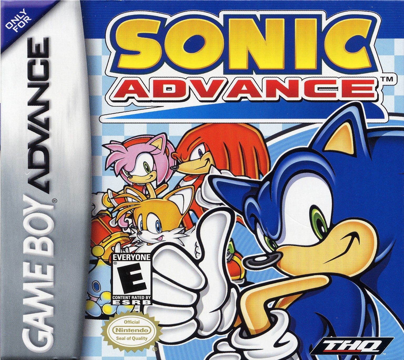 Used Sonic Advance Game Boy Advance (GBA) Video Game Cartridge - Classic Retro Gaming for Kids & Adults - Perfect for Collectors, Gift Giving & Nostalgic Play