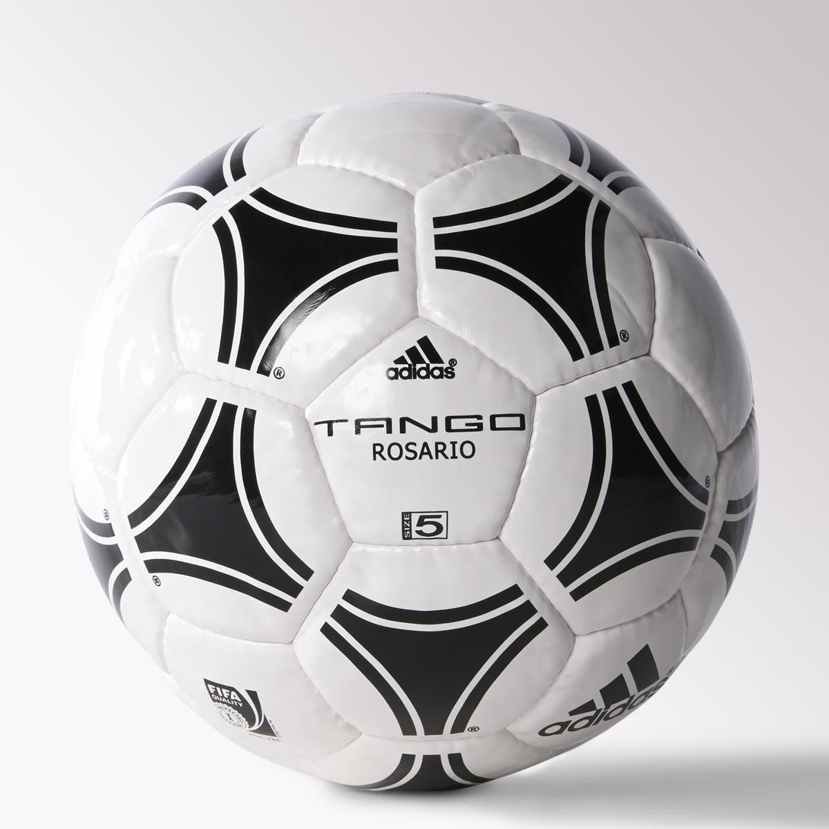 Adidas Tango Rosario Official Size 5 Soccer Ball - Premium Match Football for Training & Games - Perfect for Outdoor Sports, Backyard Play & Soccer Practice