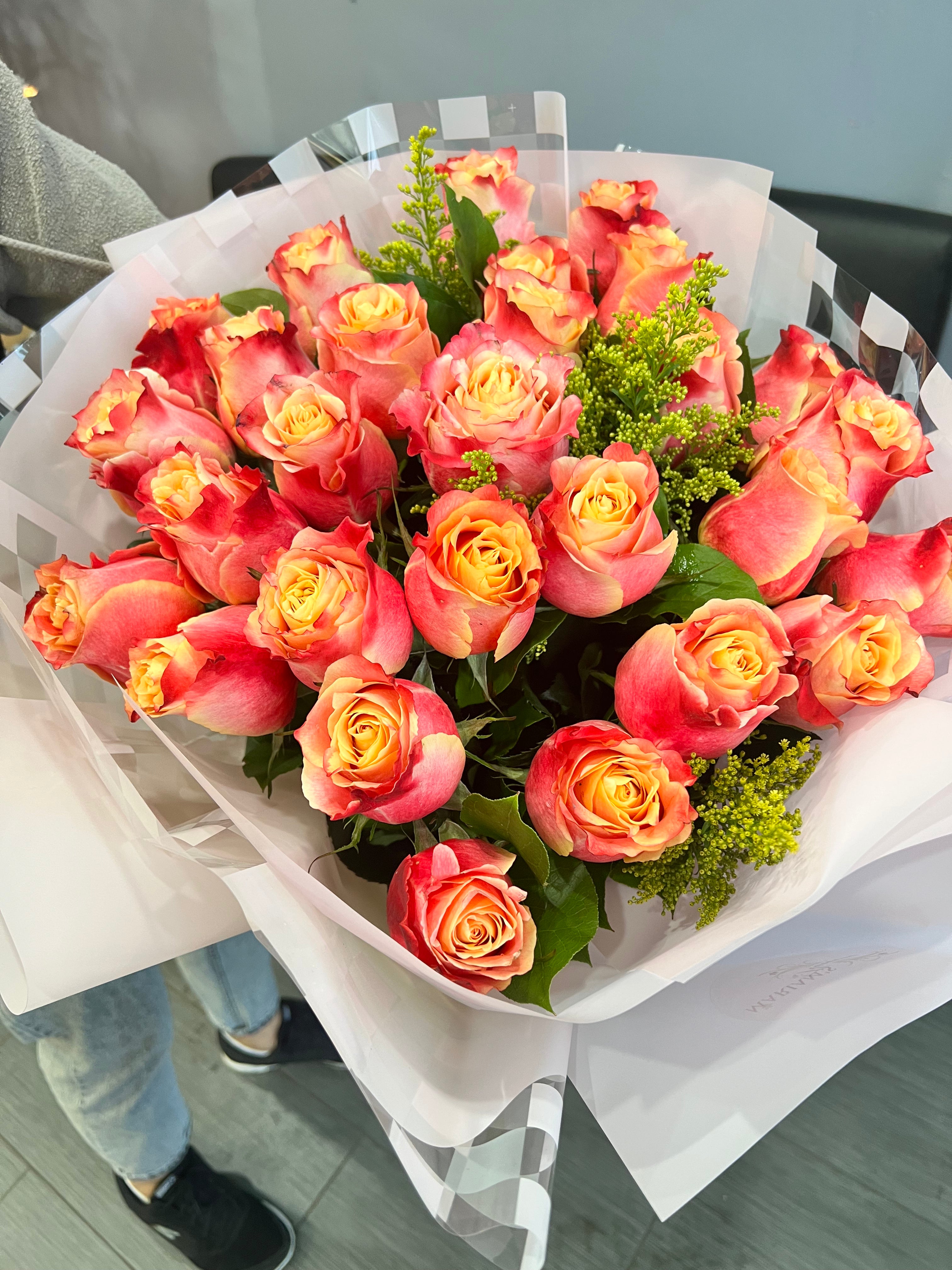 3D Rose Bouquet - Artificial Flower Arrangement for Home Decor, Wedding Centerpieces, and Gift Giving