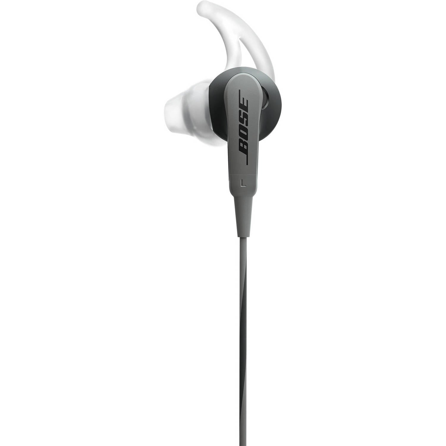 Bose SoundSport Wireless In-Ear Headphones with Built-in Mic for iPhone, Android - Charcoal Black - Perfect for Running, Gym & Outdoor Sports
