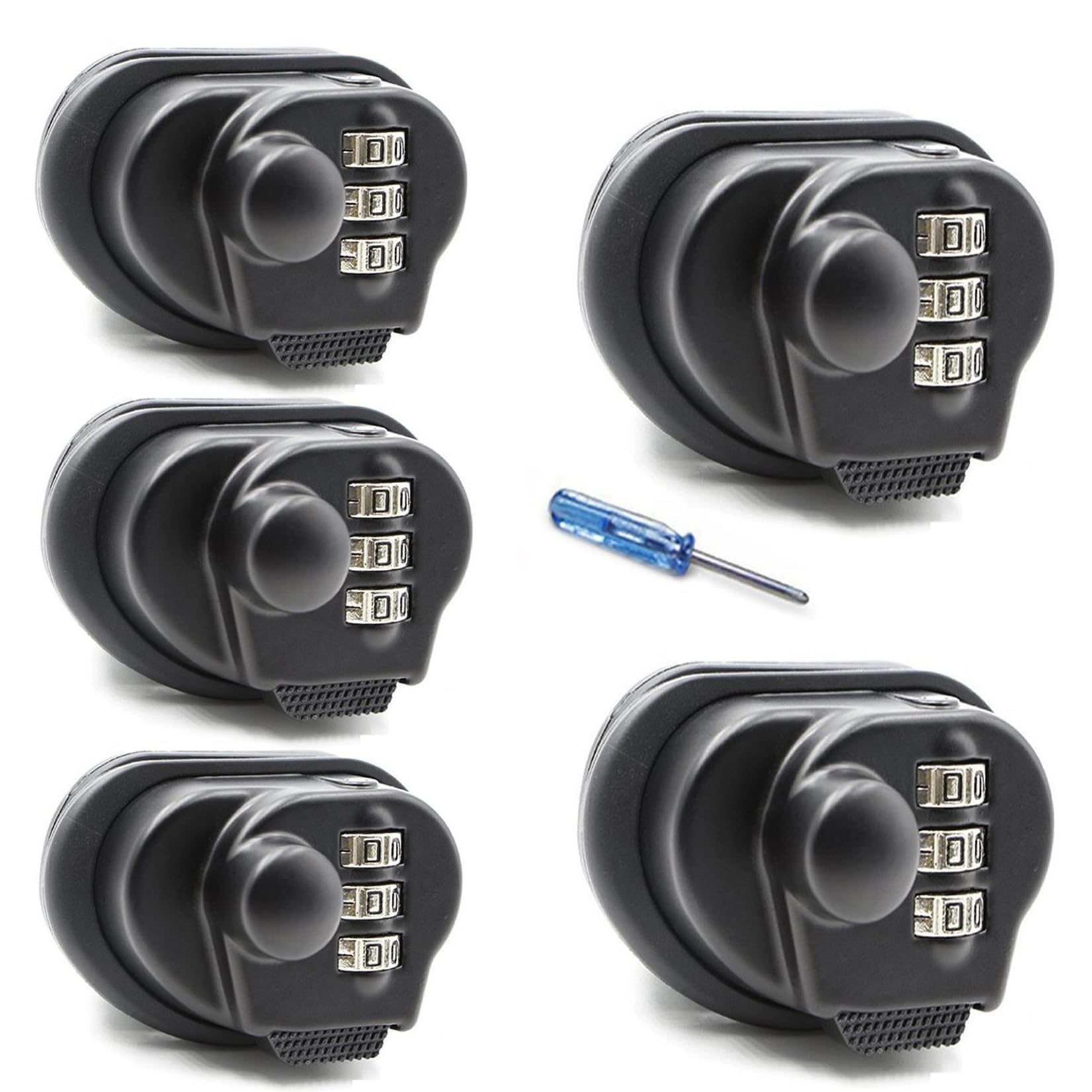 RioRand 3 Digit Combination Gun Trigger Lock - Secure Firearm Safety Accessory for Handguns, Rifles & Shotguns | Ideal for Home Defense, Hunting & Gun Storage