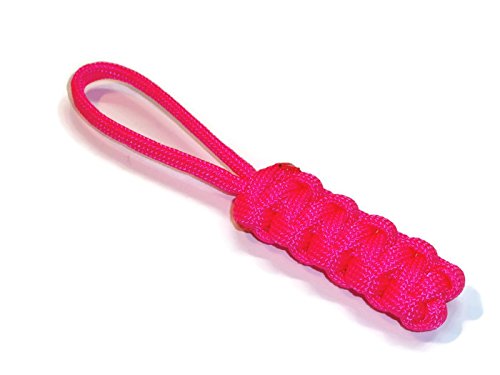 RedVex Paracord Zipper Pulls - Knife & Gear Lanyards - Cobra Style for Outdoor Use