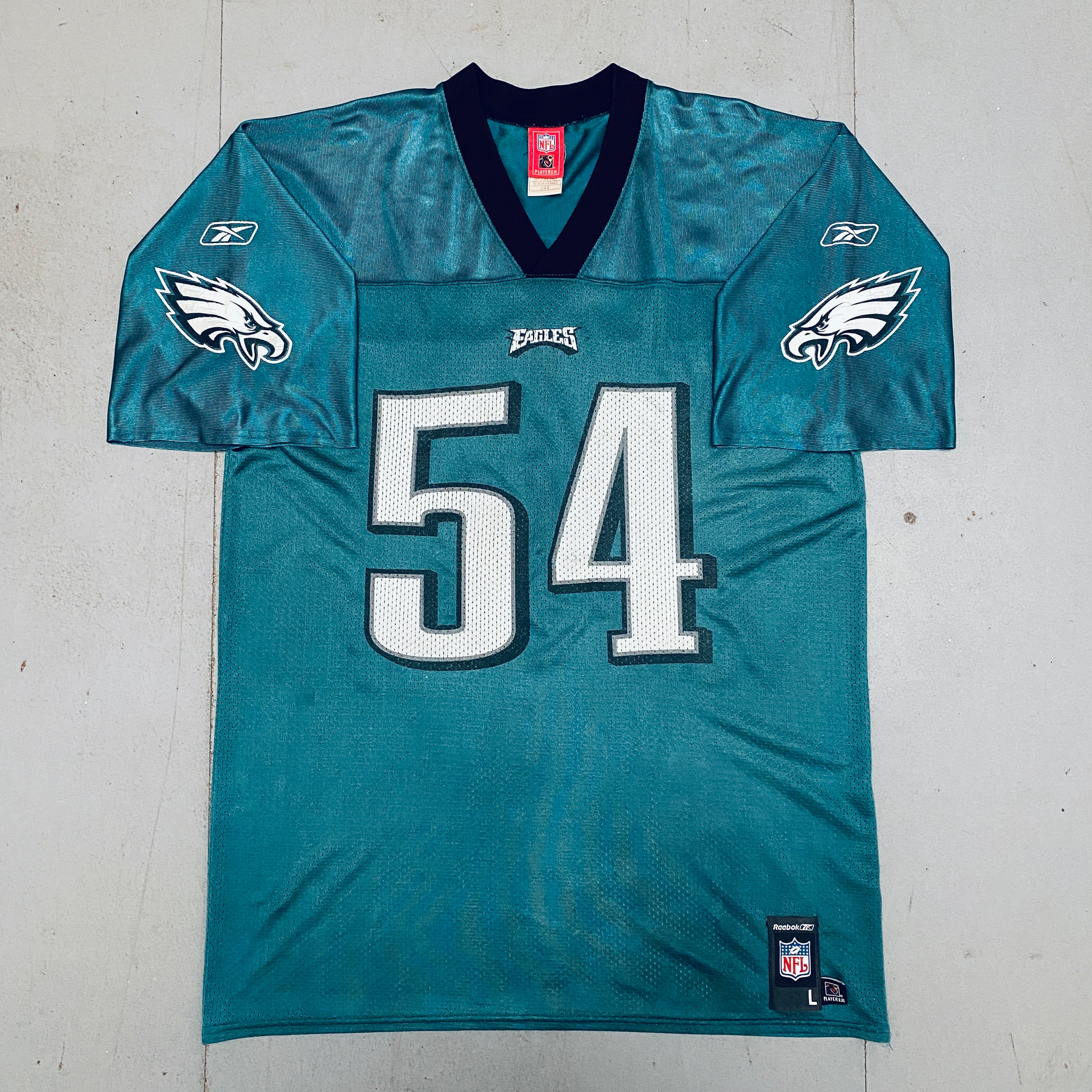 Philadelphia Eagles Jeremiah Trotter 2004-05 Replica Jersey (Large) - Authentic NFL Football Fan Gear for Game Day & Tailgating