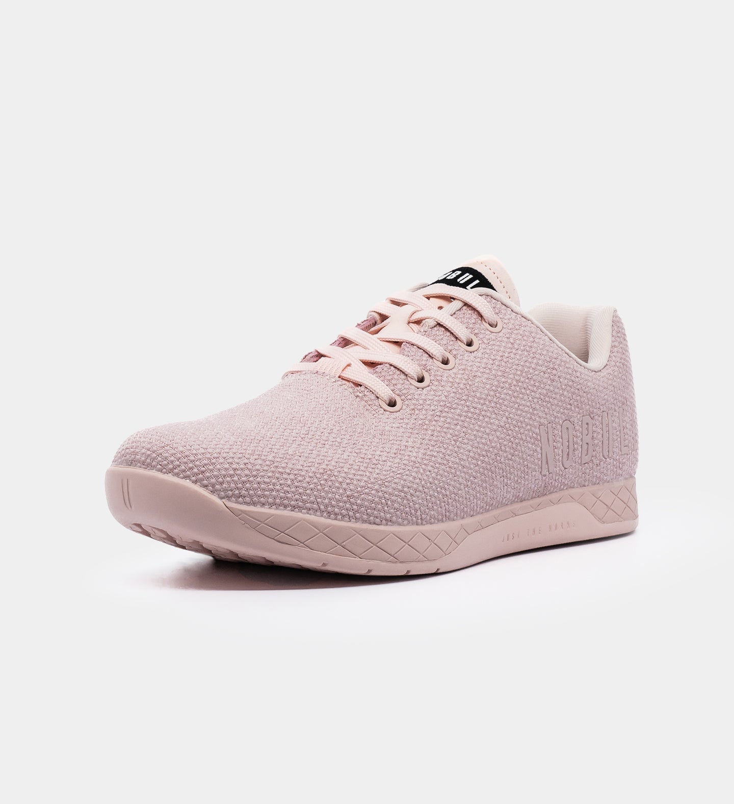 Men's Blush Heather NoBull Outwork Training Shoes - Lightweight & Durable Gym Shoes for CrossFit, Running & Workouts - Perfect for Gym, Fitness & Outdoor Activities