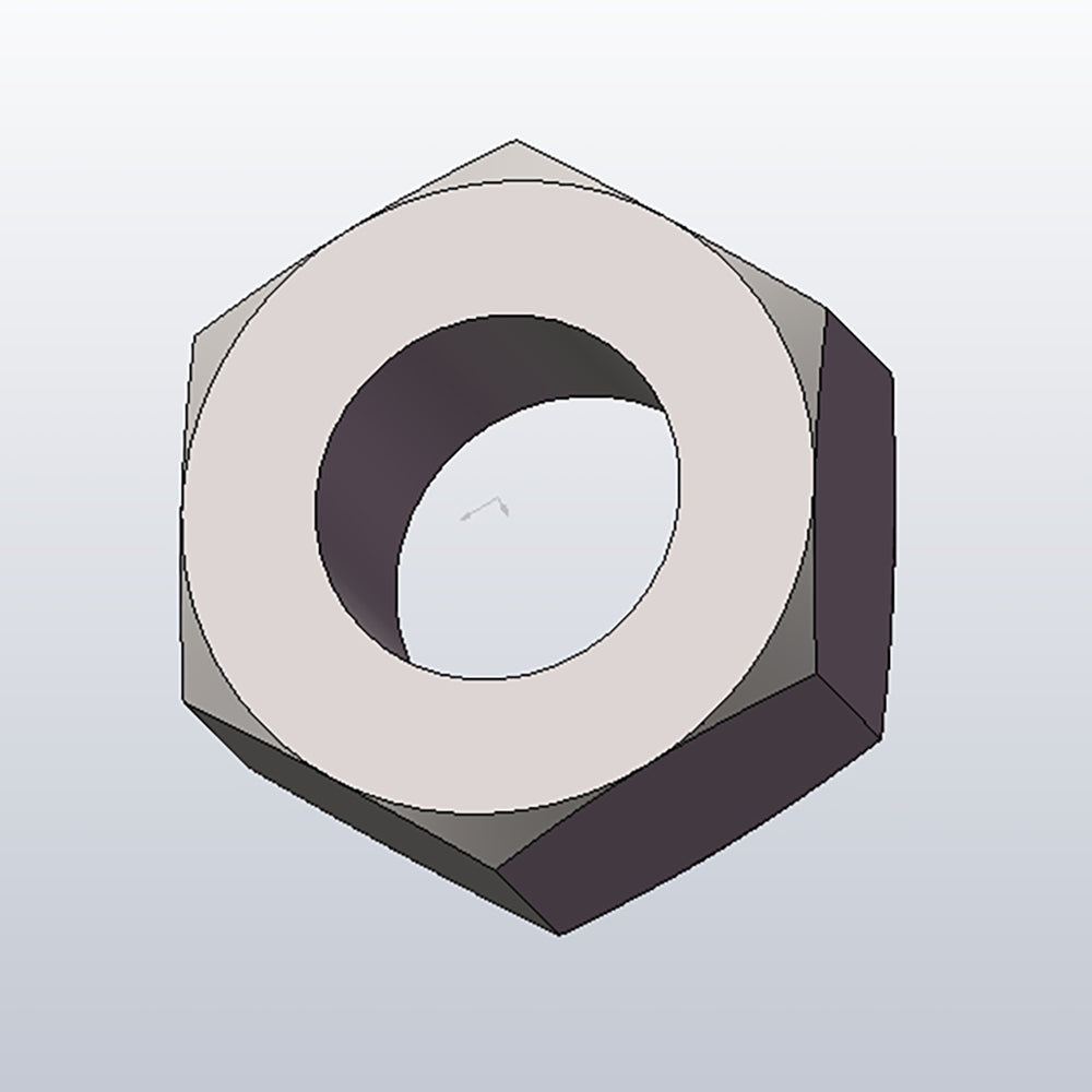M20 17 Hex Nut TDS 250 - High Strength Steel Fastener for Construction, Machinery & Automotive Applications