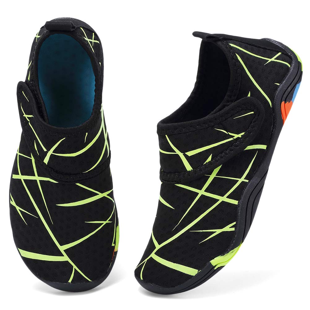 CIOR Kids Water Shoes for Boys & Girls - Lightweight Quick-Dry Aqua Athletic Shoes for Swimming, Beach & Pool - Toddler/Little Kid/Big Kid Sizes Available