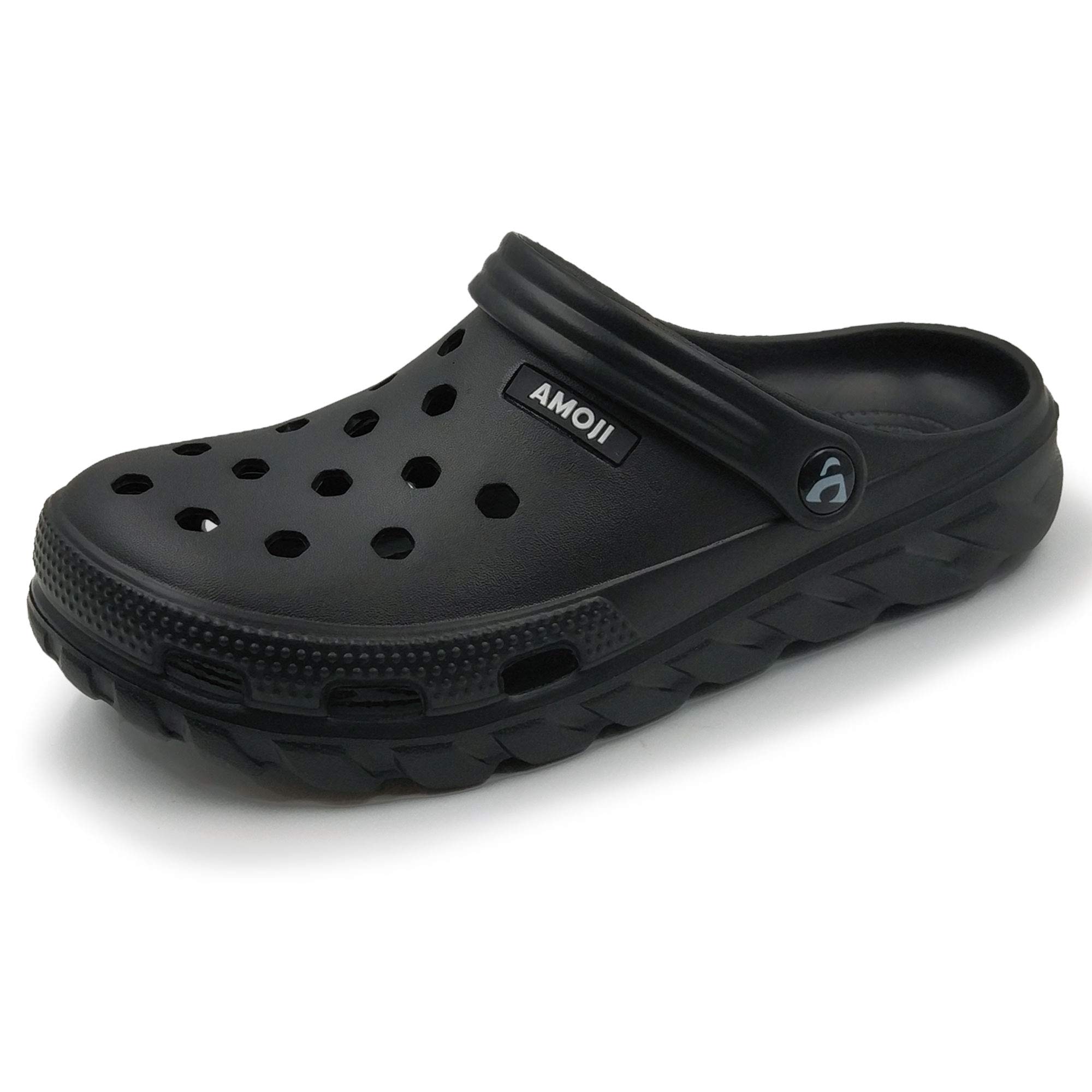 Amoji Unisex Garden Clogs - Comfortable Slip-Resistant Gardening Shoes AA1521 for Outdoor Work, Yard & Beach Wear