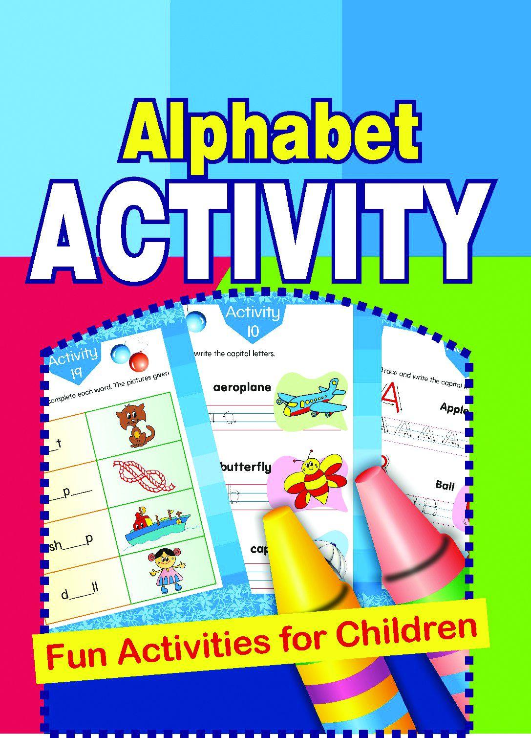 Alphabet Activity Set - Fun & Educational Learning Games for Kids | Perfect for Preschool, Homeschool & Classroom Use