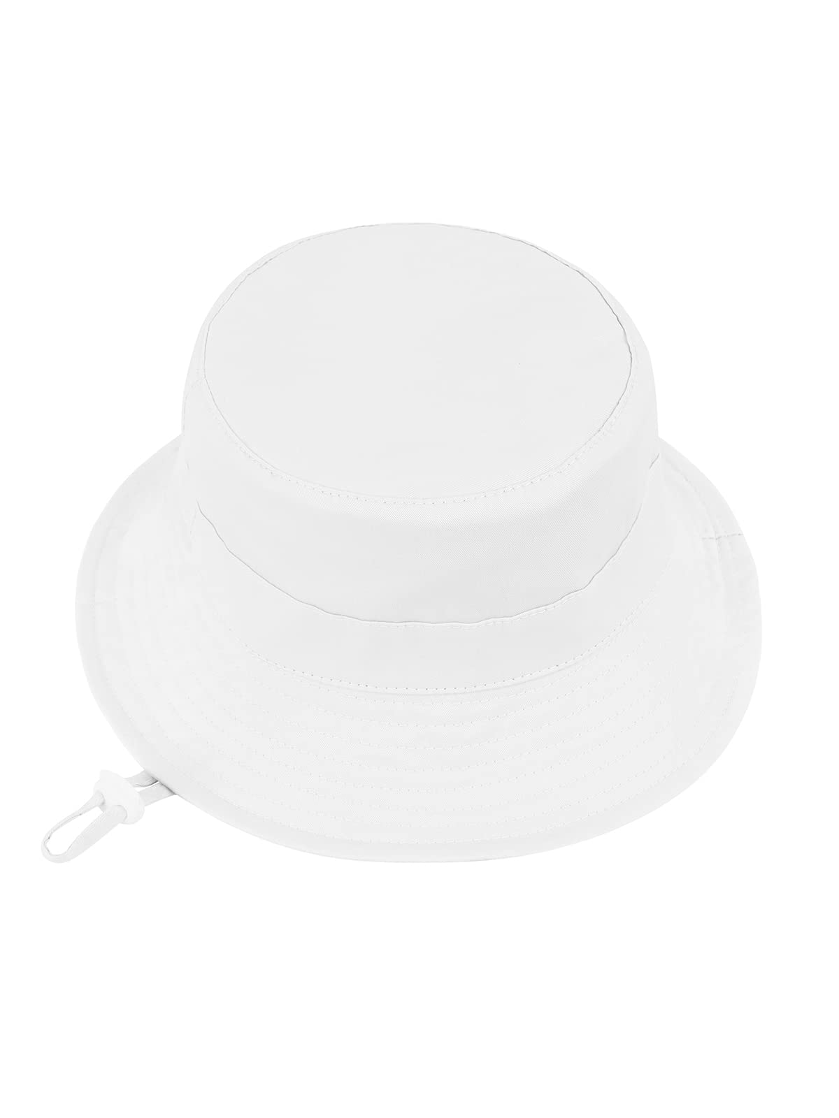UPF 50+ Baby Sun Hat with Wide Brim - UV Protective Toddler Bucket Hat for Boys & Girls - Summer Beach Hat for Outdoor Play, Swimming, Park & Travel