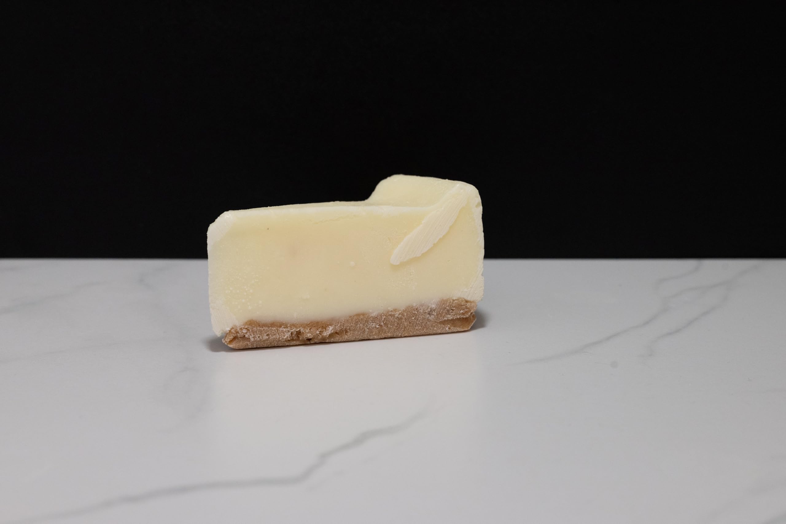 Just Dough It Fake Slice of Cheesecake - Realistic Decorative Fake Cake for Party Decor, Dessert Displays & Photography Props