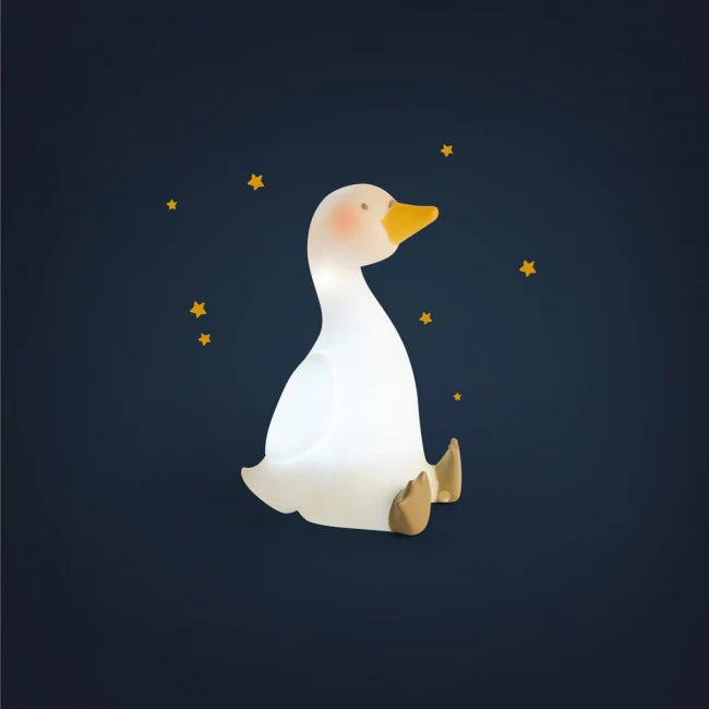 Swan Night Light - Elegant LED Desk Lamp for Kids Room, Nursery, Bedroom | Perfect for Bedtime Stories, Night Feedings & Relaxation | The Little Dance School Collection