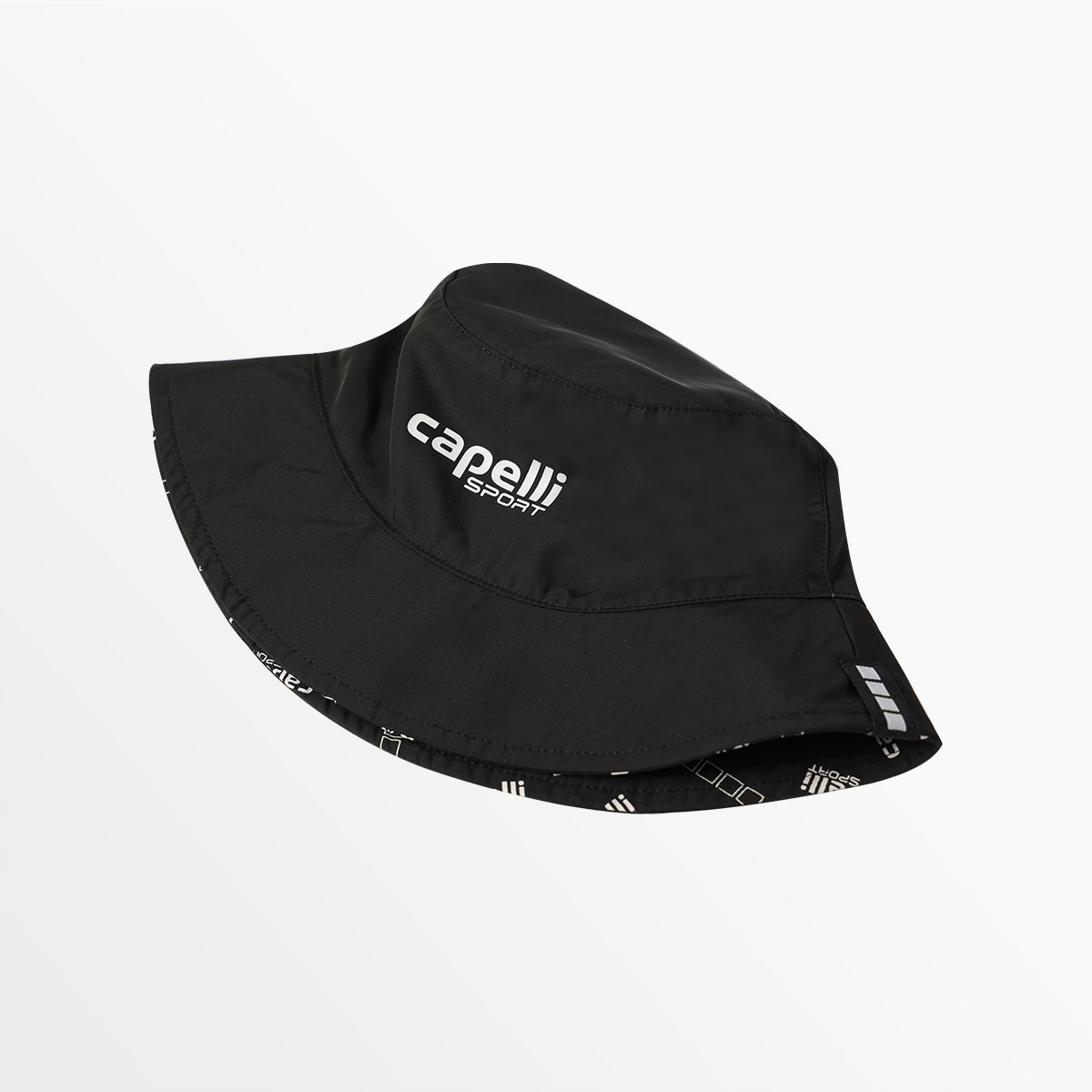 Reversible Allover Logo Bucket Hat for Adults - Stylish Unisex Sun Hat for Outdoor Activities, Beach, and Casual Wear